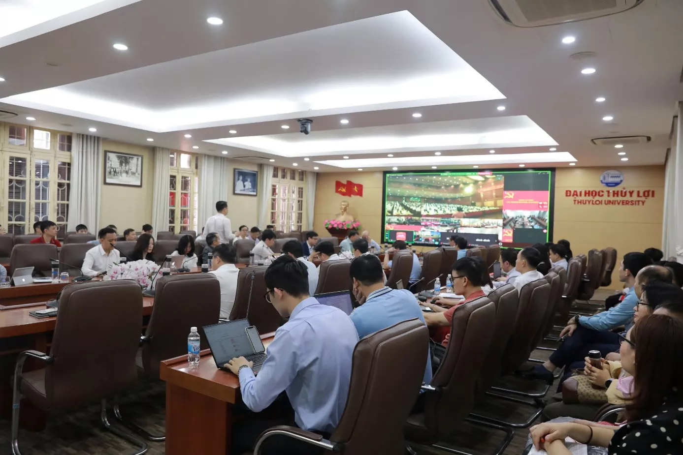 Tăng cường công tác chính trị, tư tưởng góp phần xây dựng Trường Đại học Thủy lợi vững mạnh toàn diện