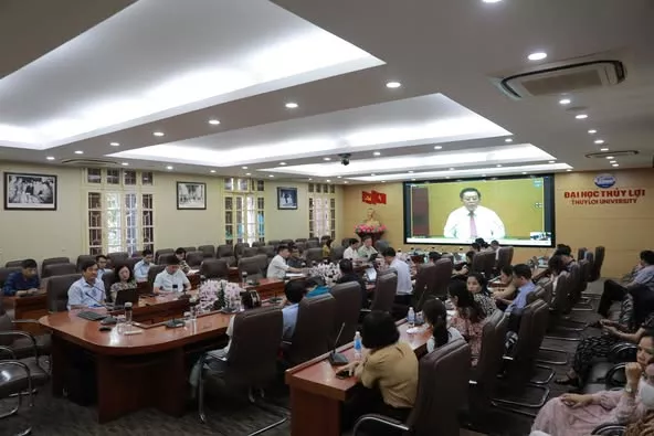 Tăng cường công tác chính trị, tư tưởng góp phần xây dựng Trường Đại học Thủy lợi vững mạnh toàn diện