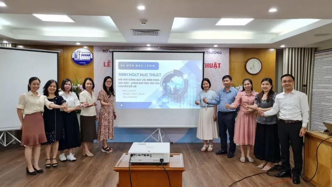 Tăng cường công tác chính trị, tư tưởng góp phần xây dựng Trường Đại học Thủy lợi vững mạnh toàn diện