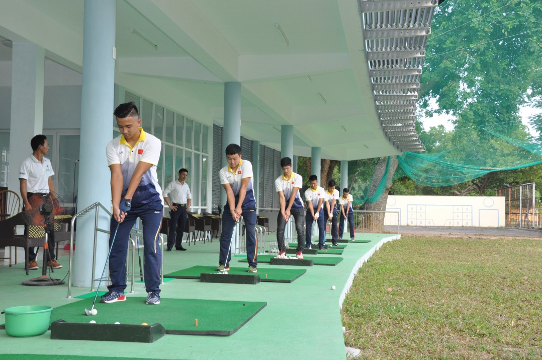 Môn thể thao GOLF được giảng dạy tại Trường Đại học Thủy lợi