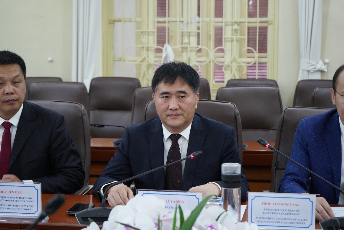 Fostering Cooperation between Thuyloi University and North China University of Water Resources and Electric Power (NCWU)