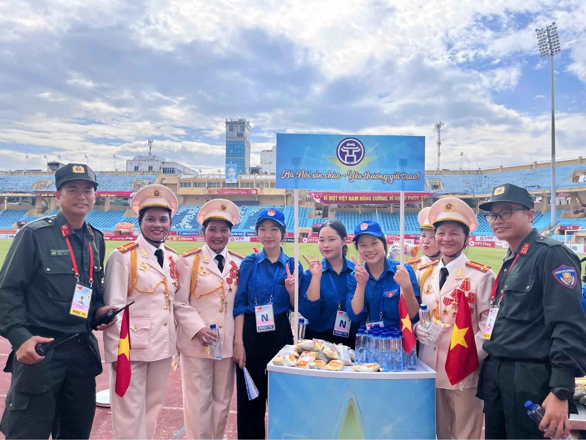 Sức trẻ Trường Đại học Thủy lợi tại Lễ tổng duyệt A80 – Một đêm trắng vì Tổ quốc