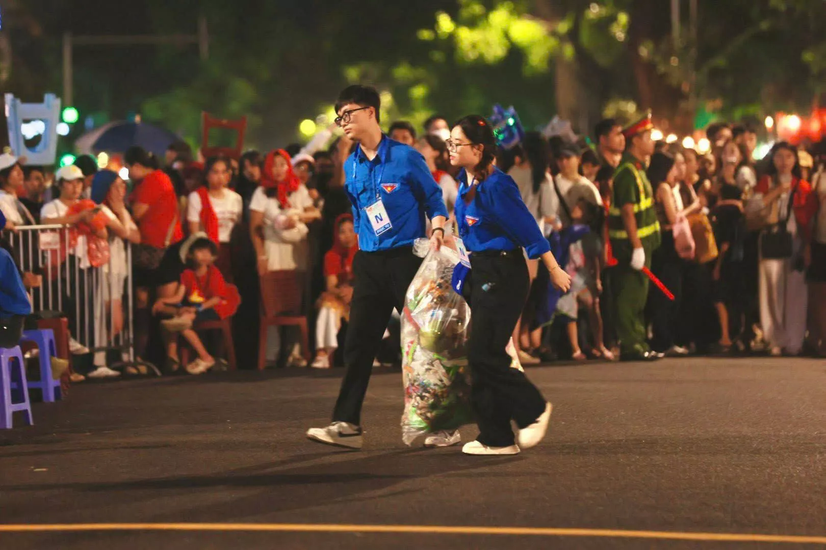 Sức trẻ Trường Đại học Thủy lợi tại Lễ tổng duyệt A80 – Một đêm trắng vì Tổ quốc