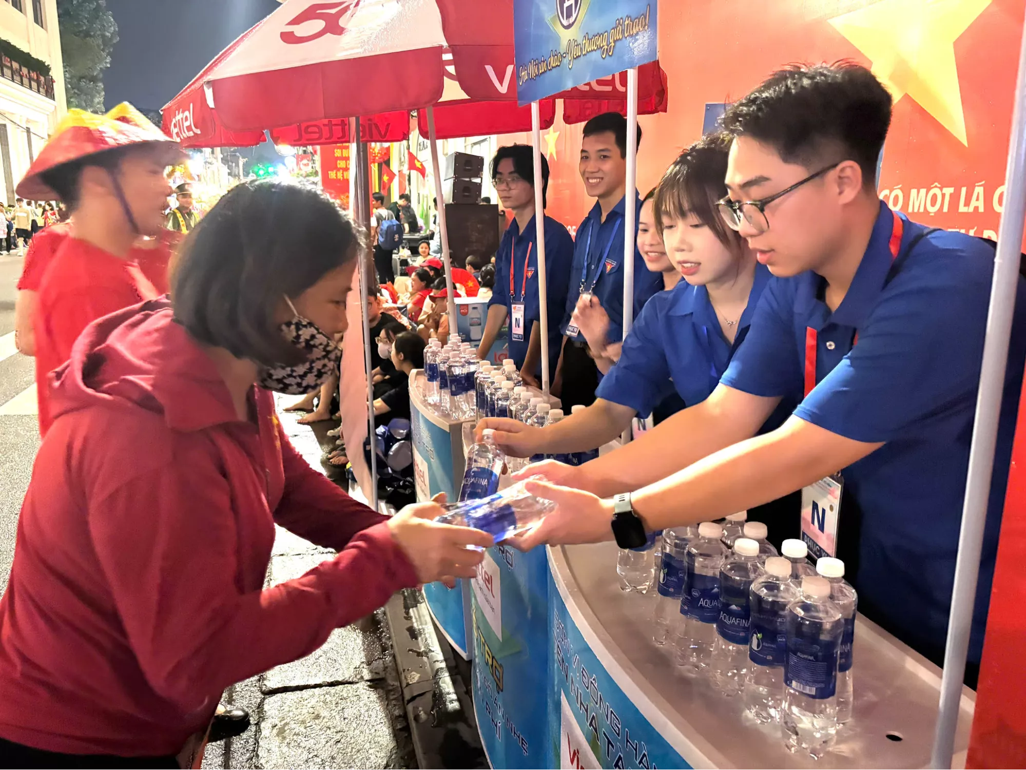 Sức trẻ Trường Đại học Thủy lợi tại Lễ tổng duyệt A80 – Một đêm trắng vì Tổ quốc