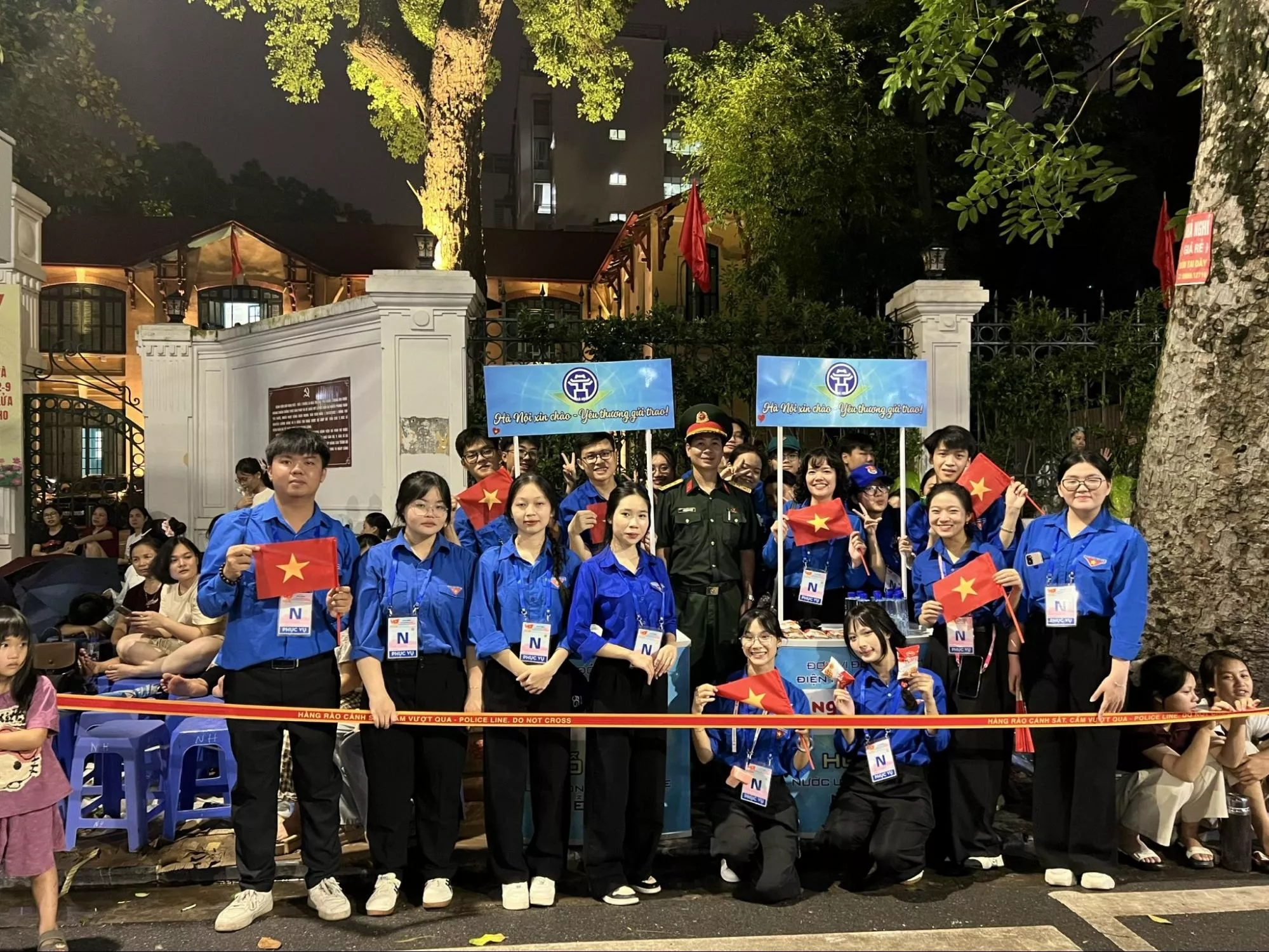 Sức trẻ Trường Đại học Thủy lợi tại Lễ tổng duyệt A80 – Một đêm trắng vì Tổ quốc