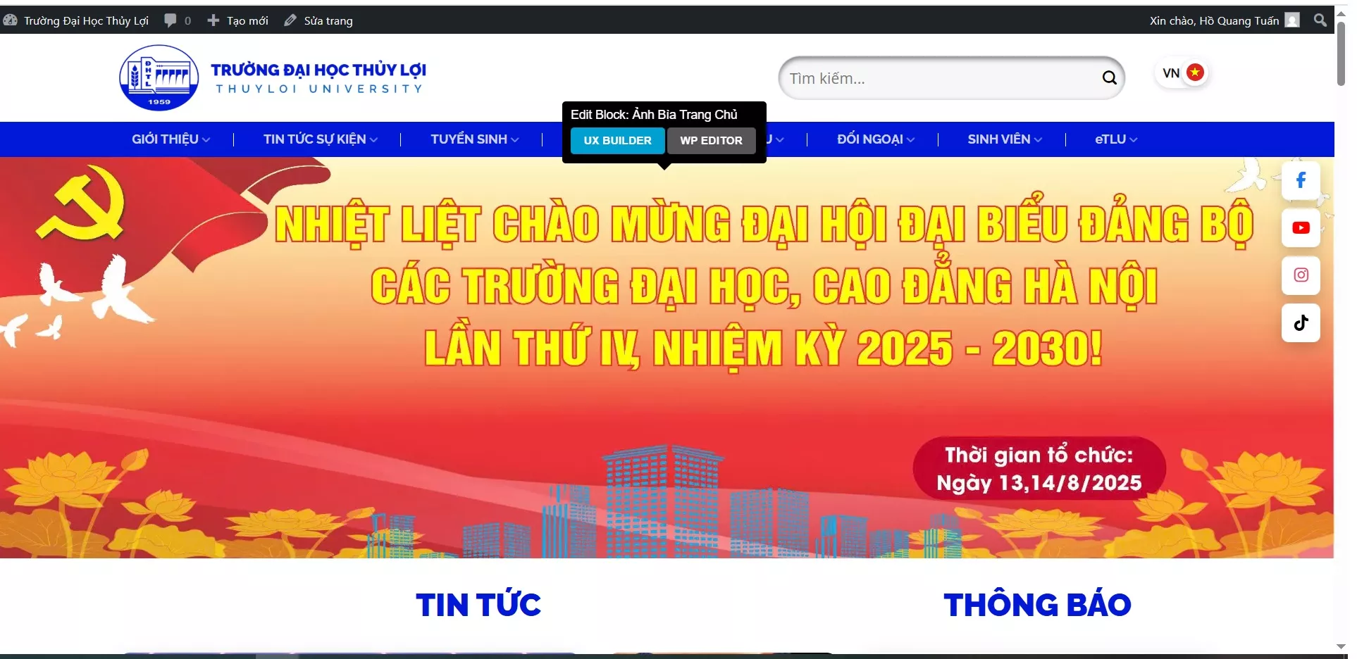 Họp giao ban website