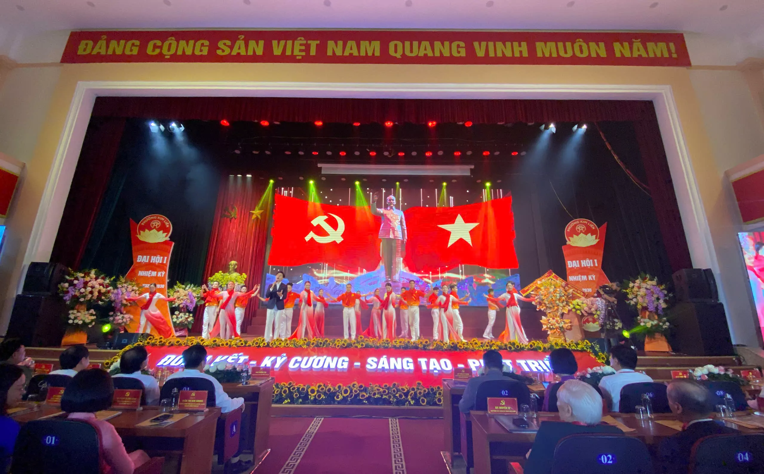 Đại hội đại biểu Đảng bộ phường Kim Liên: “Đoàn kết – Kỷ cương – Sáng tạo – Phát triển”