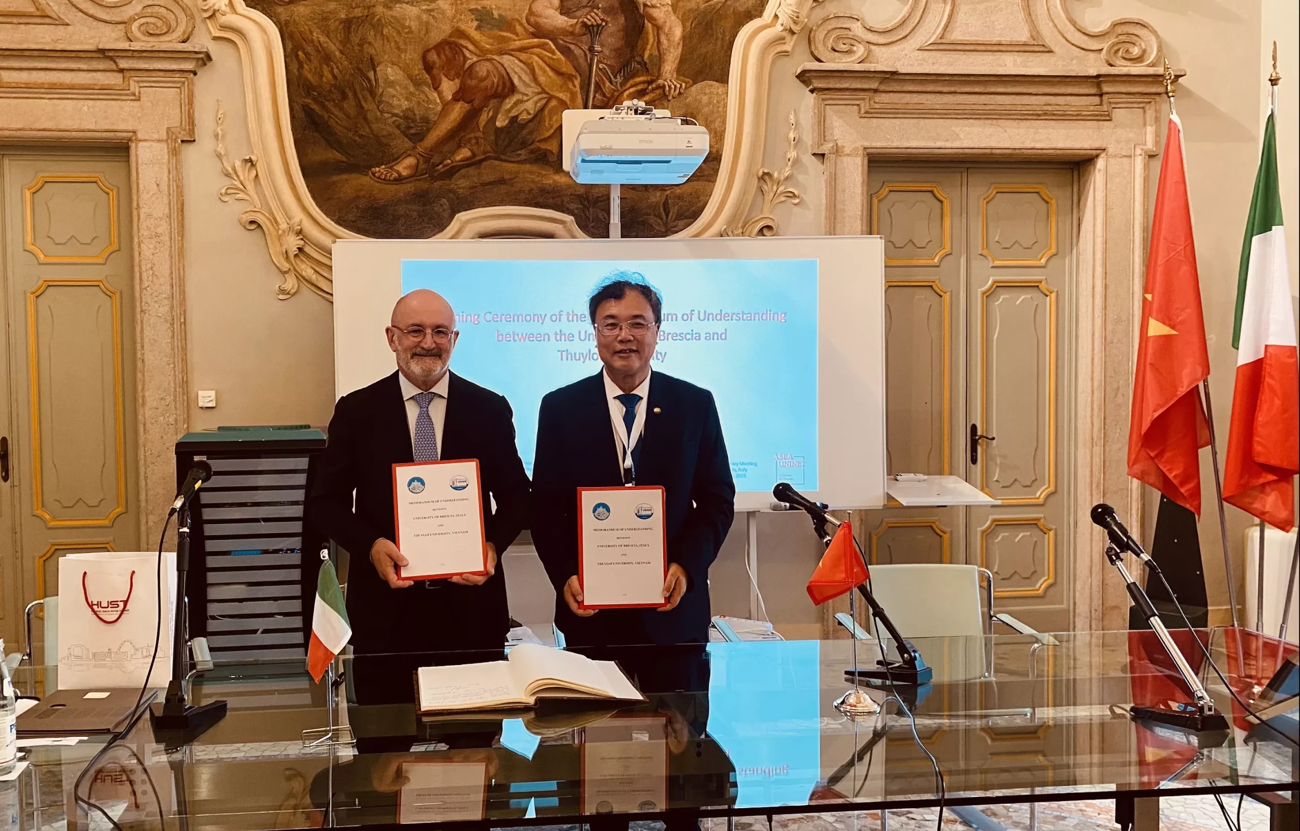 Thuyloi University participates in the 20th Plenary Conference of The Asean–European University Network (Asea-Uninet) in Brescia, Italy