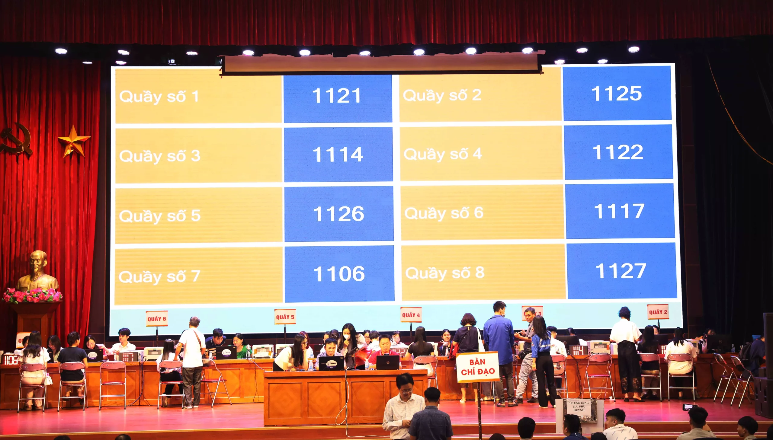 Trường Đại học Thủy lợi tổ chức nhập học tân sinh viên Khóa 67 nhanh chóng, hiệu quả