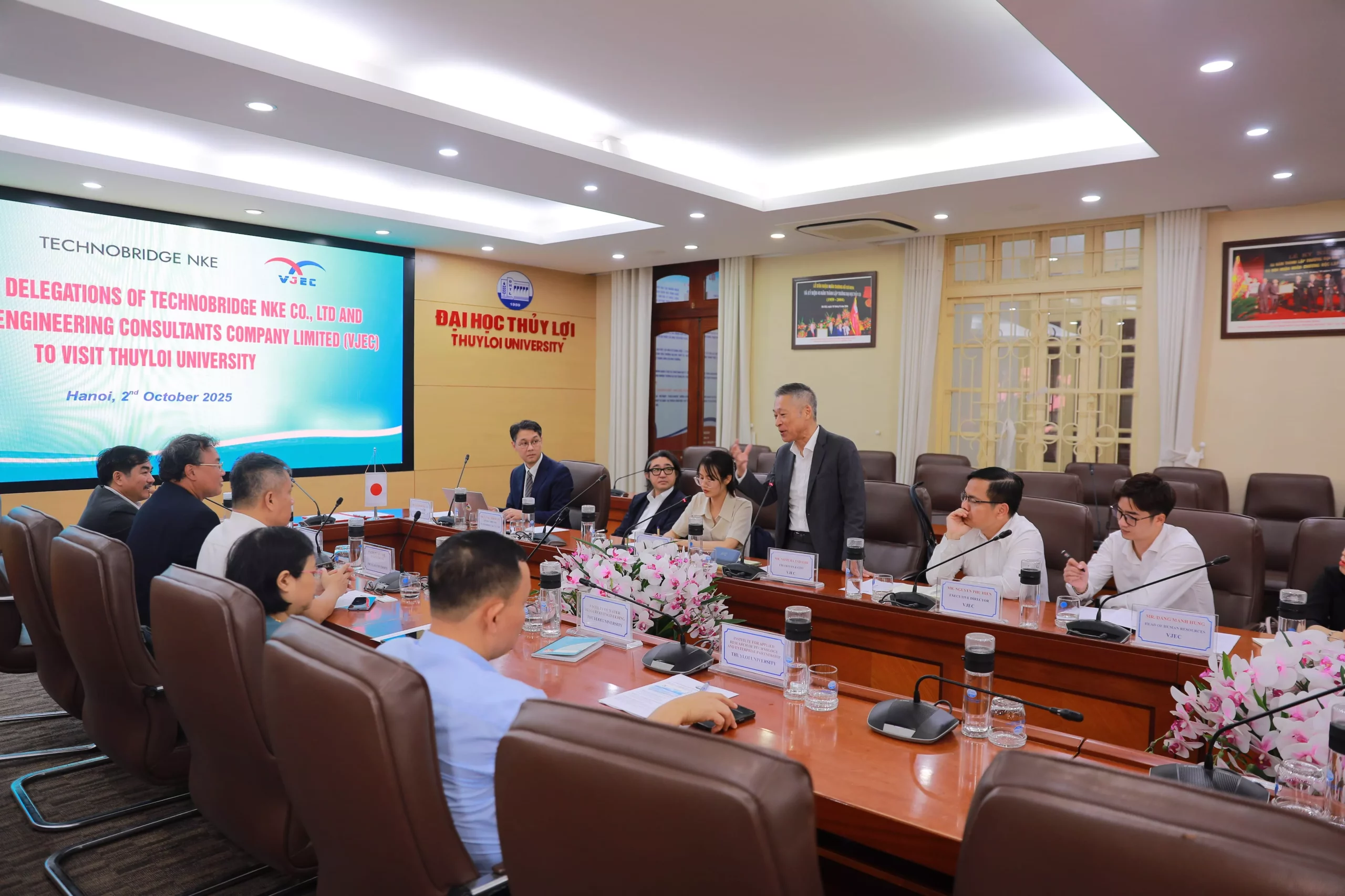 Thuyloi University Signs Memorandum of Understanding (MOU) with Technobridge NKE (Japan)