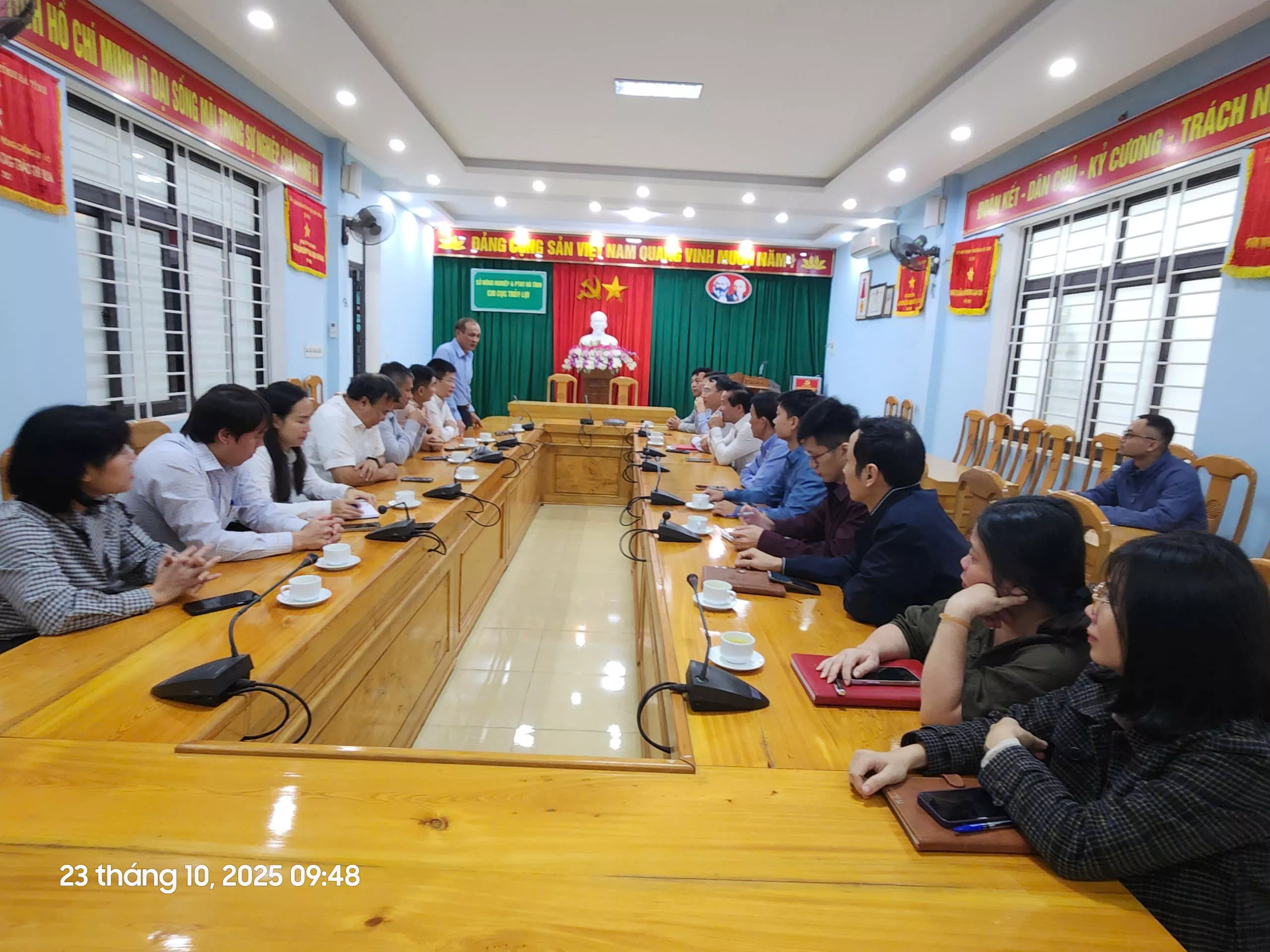 Trường Đại học Thủy lợi đồng hành cùng Hà Tĩnh khắc phục hậu quả thiên tai