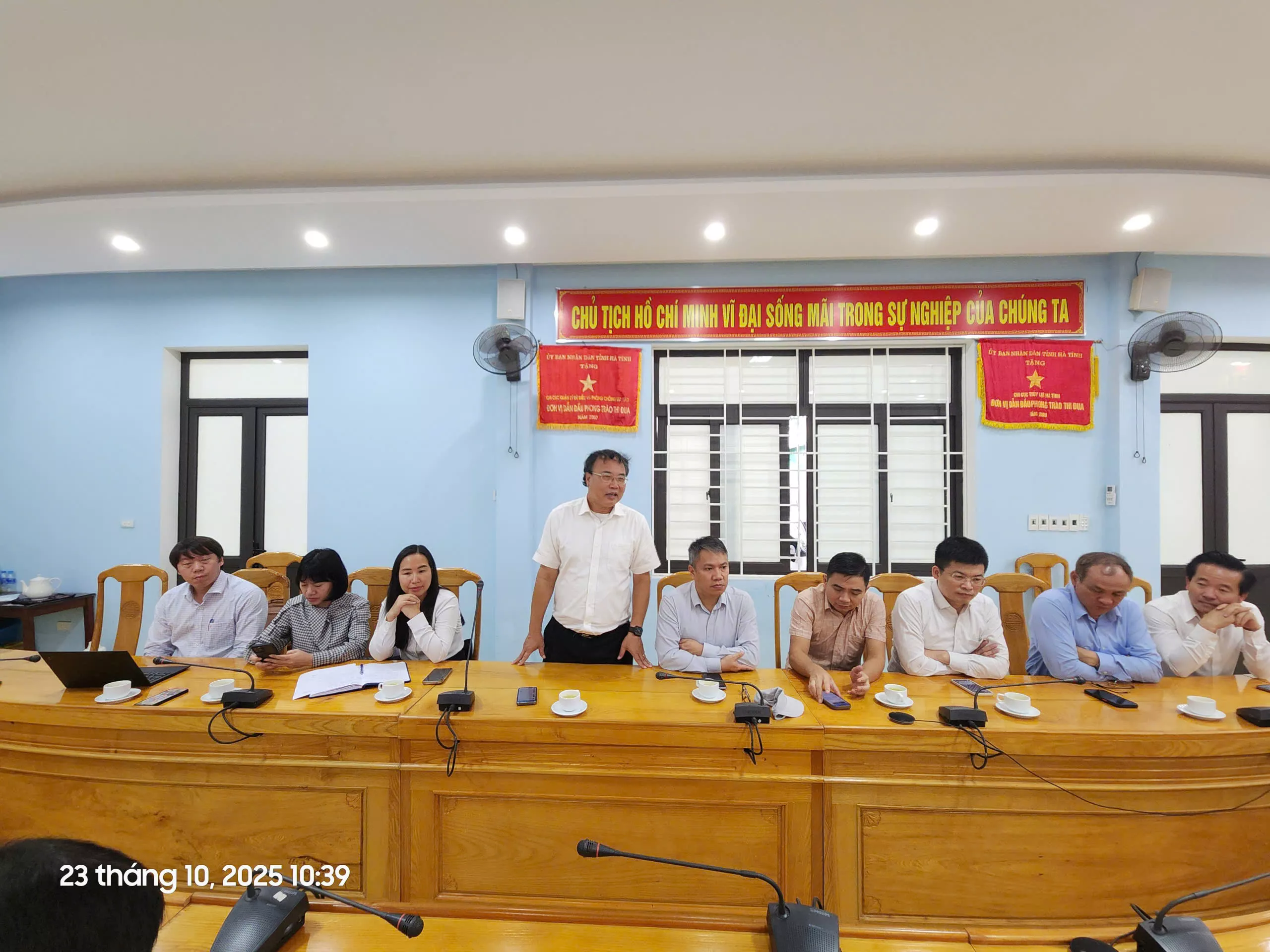 Trường Đại học Thủy lợi đồng hành cùng Hà Tĩnh khắc phục hậu quả thiên tai