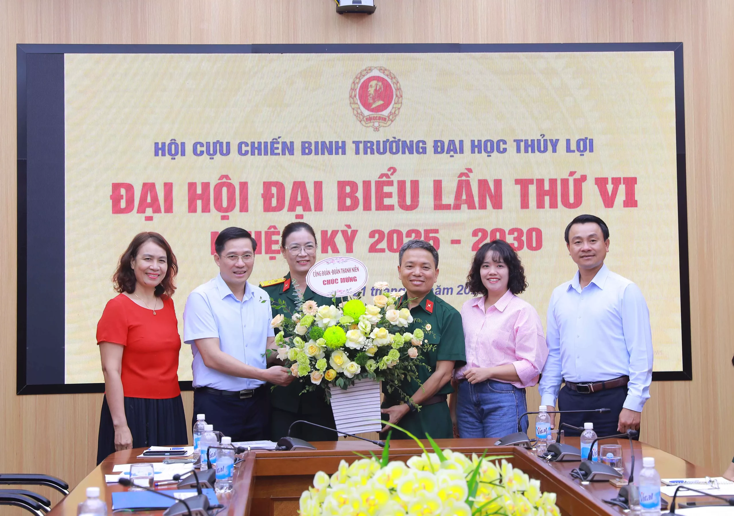 Đại hội Hội Cựu chiến binh Trường Đại học Thủy lợi nhiệm kỳ 2025-2030 thành công tốt đẹp