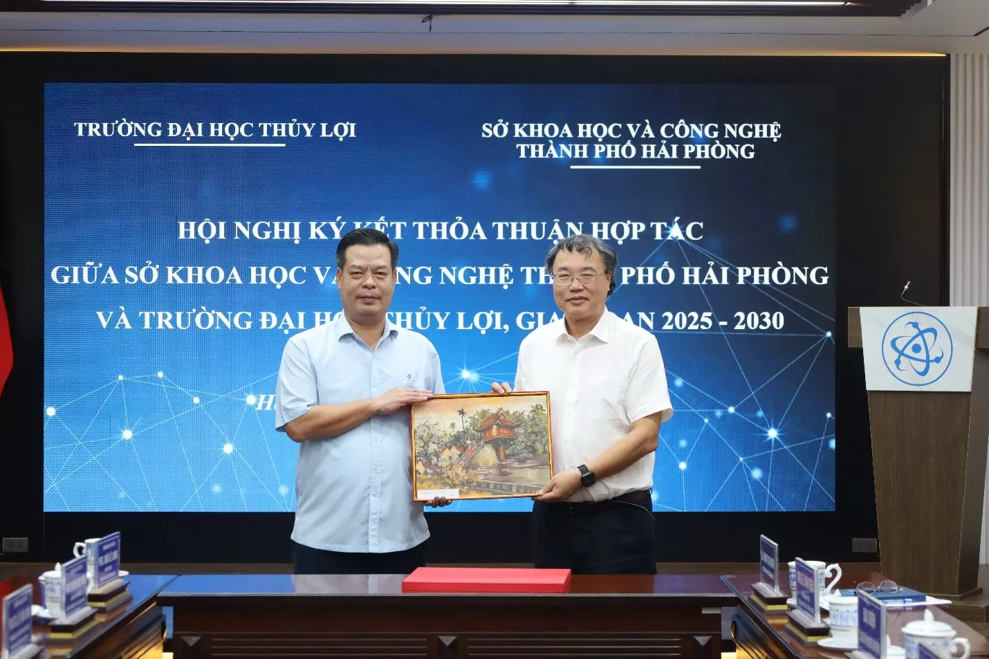 Tăng cường liên kết nghiên cứu, đào tạo giữa Sở Khoa học và Công nghệ và Trường Đại học Thủy lợi
