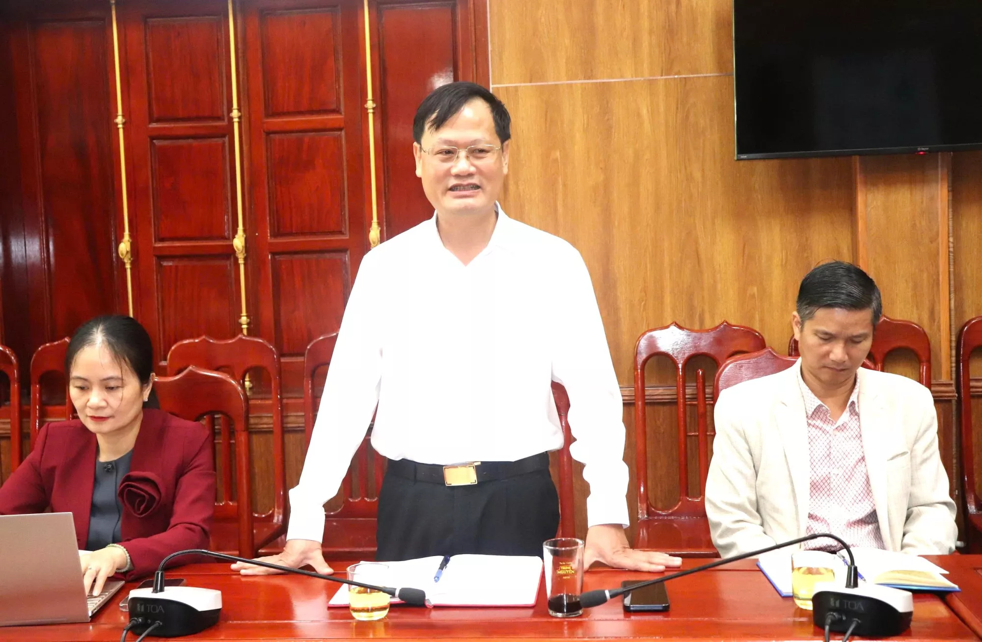 Trường Đại học Thủy lợi trao đổi hợp tác trong nghiên cứu, chuyển giao công nghệ với Sở KH&#038;CN Nghệ An