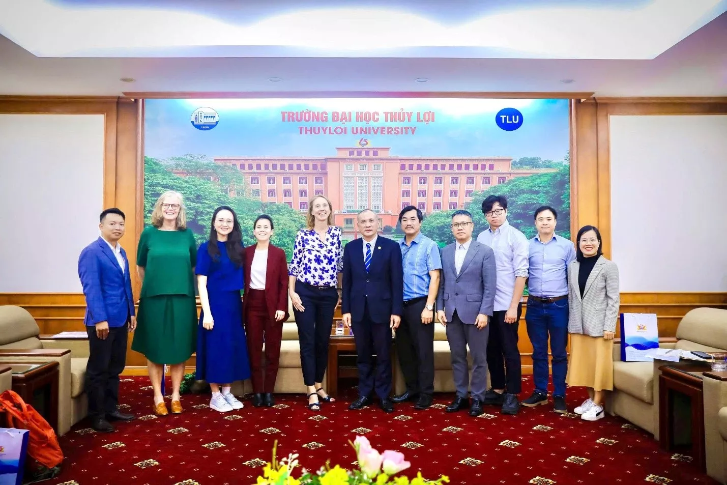 Trường Đại học Thủy lợi tiếp tục thúc đẩy các nghiên cứu khuôn khổ dự án Mekong Delta Living Lab