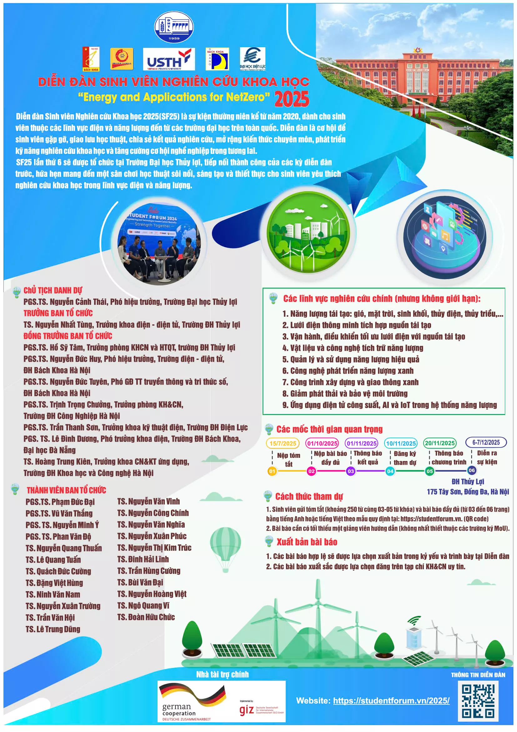 Diễn đàn Sinh viên Nghiên cứu Khoa học năm 2025