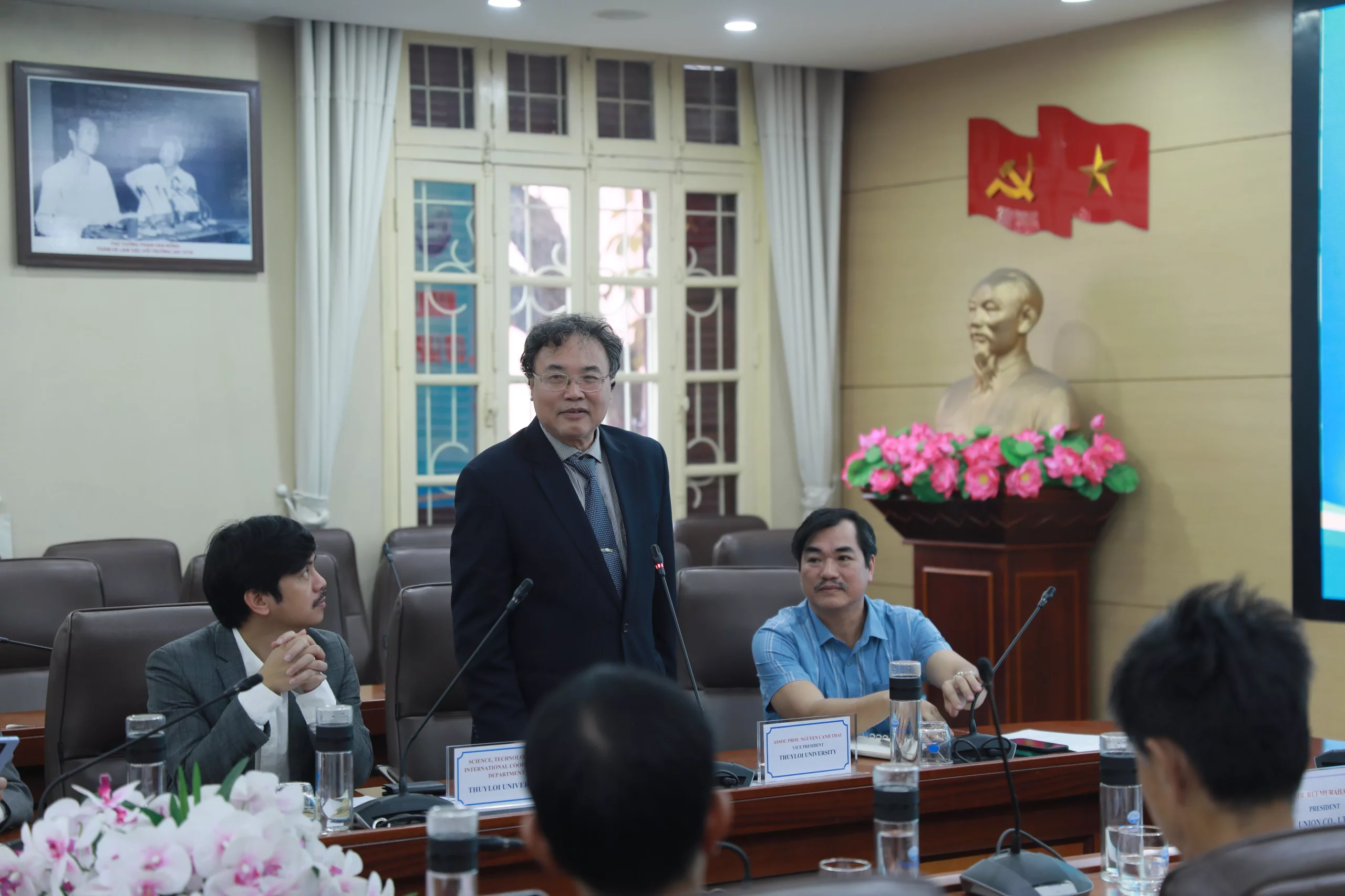 Trường Đại học Thủy lợi đón tiếp đoàn Công ty Union Co., Ltd (Nhật Bản)