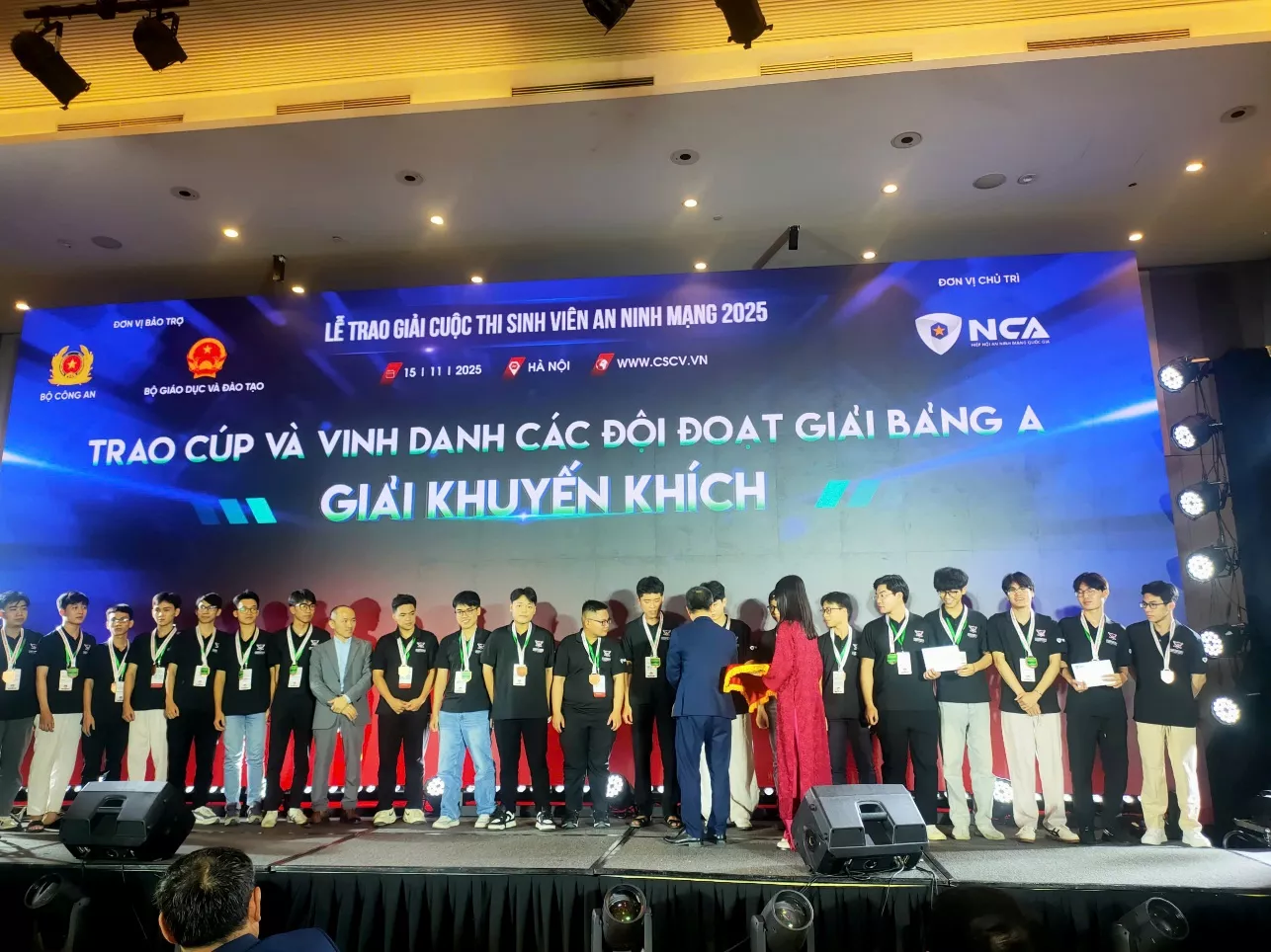 Sinh viên Thủy lợi dự Vòng chung kết toàn quốc “Sinh viên An ninh mạng 2025”