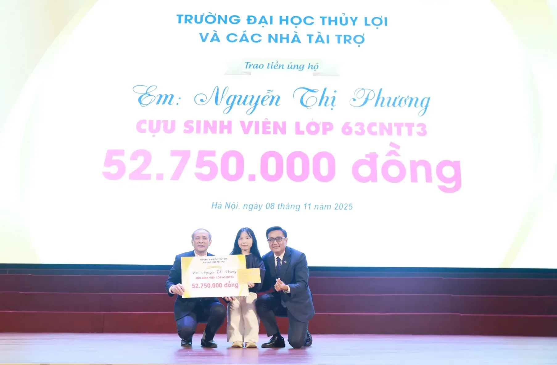 Thắp sáng niềm tin cho sinh viên Trường Đại học Thuỷ lợi