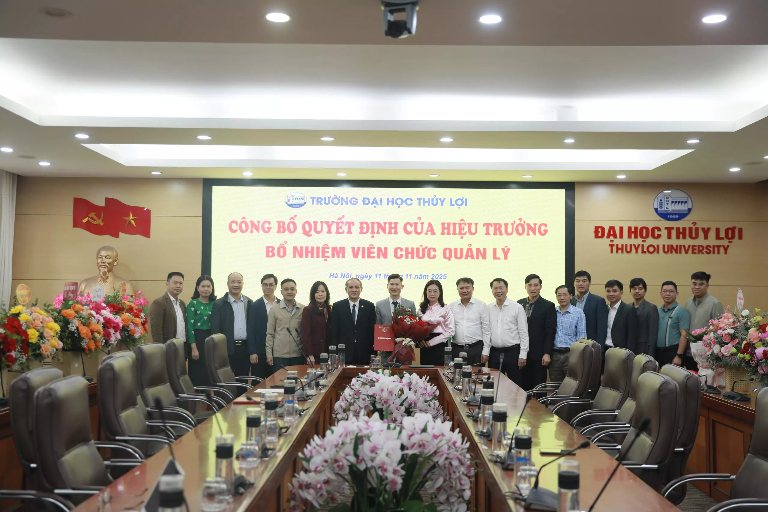 Công bố Quyết định bổ nhiệm Phó trưởng Phòng Chính trị và Công tác sinh viên