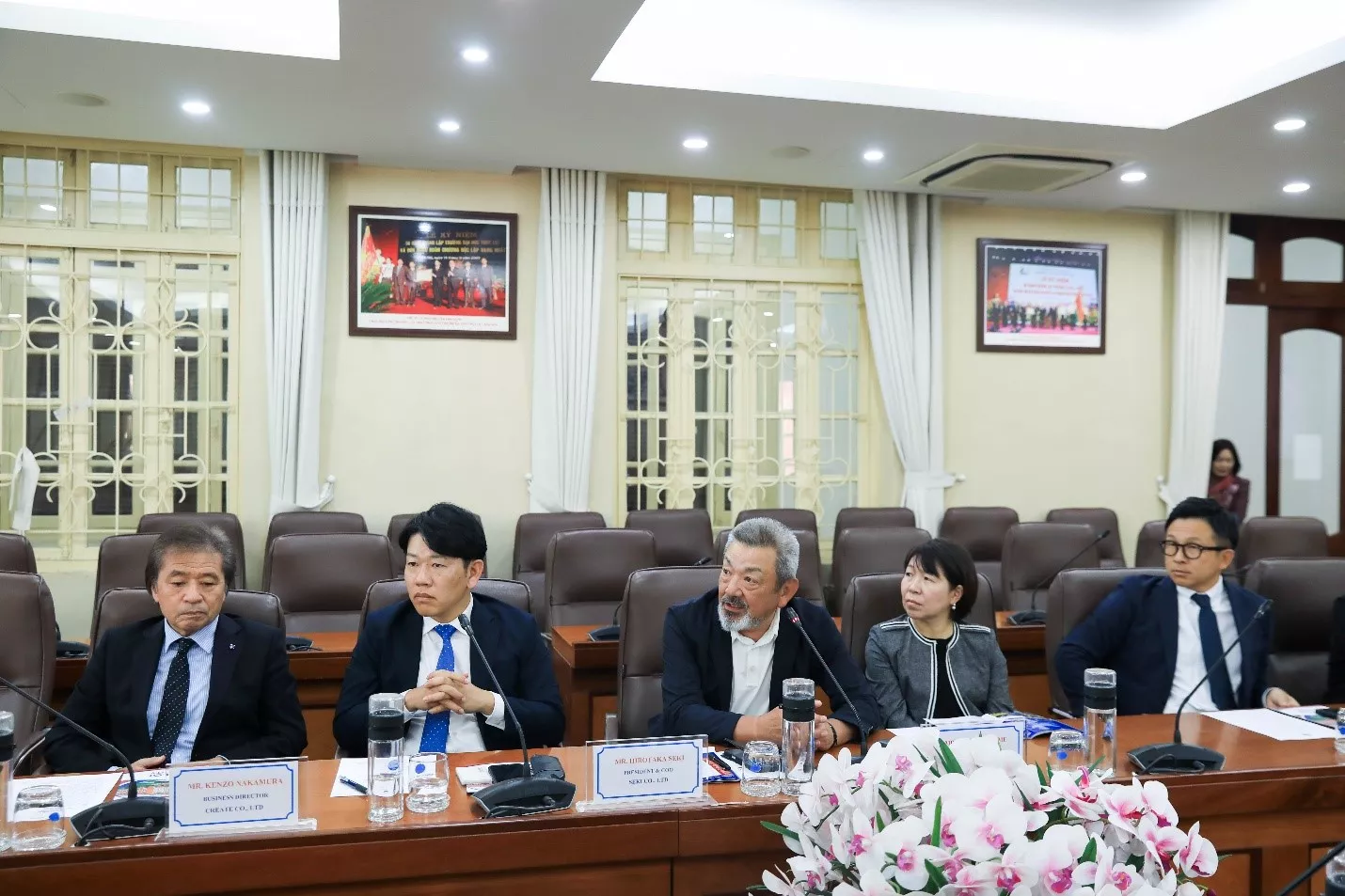 Trường Đại học Thủy lợi tiếp đón đoàn doanh nghiệp tỉnh Ehime (Nhật Bản)