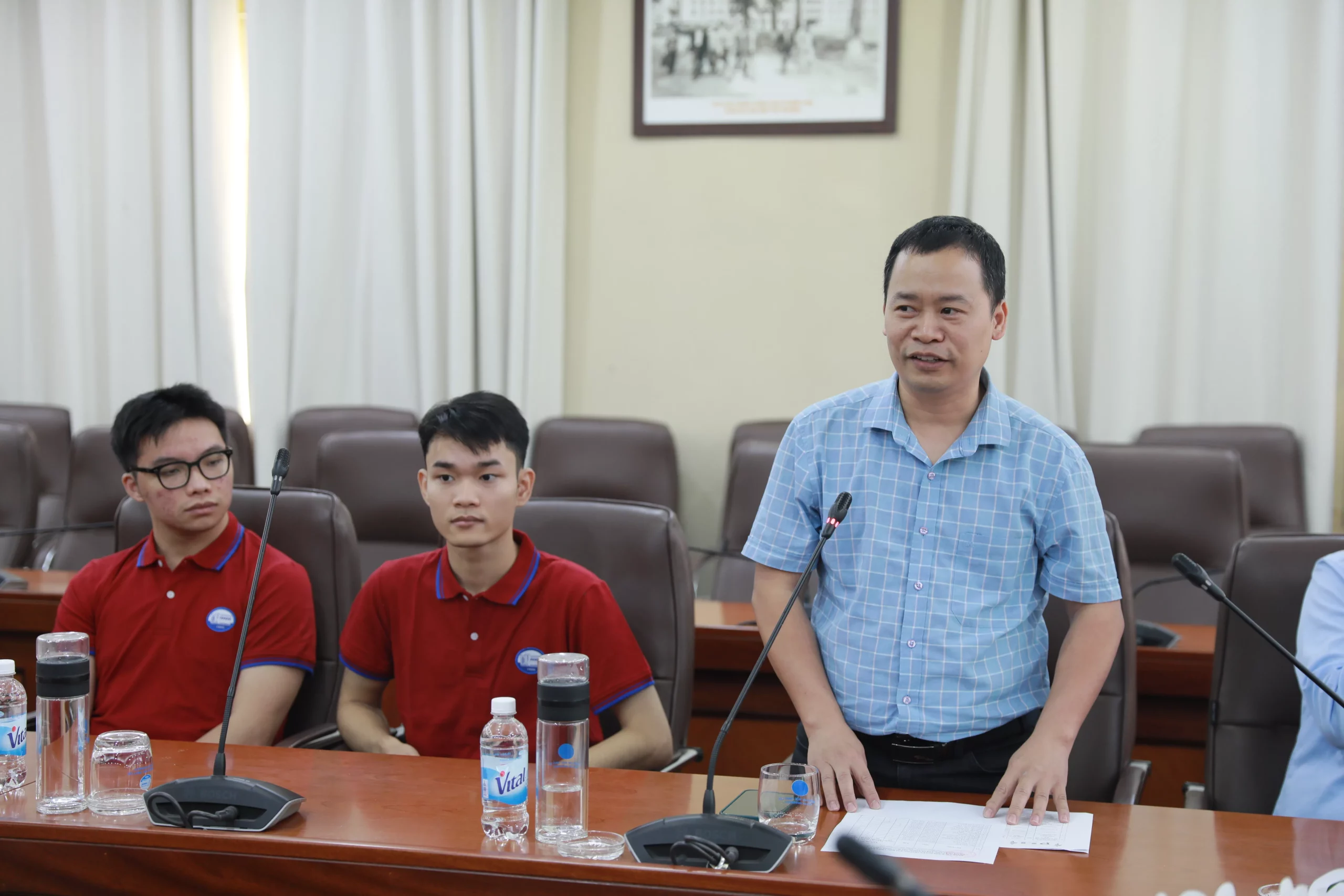 Gặp mặt Đội tuyển Olympic Tin học Toàn quốc 2025 của Trường Đại học Thủy lợi