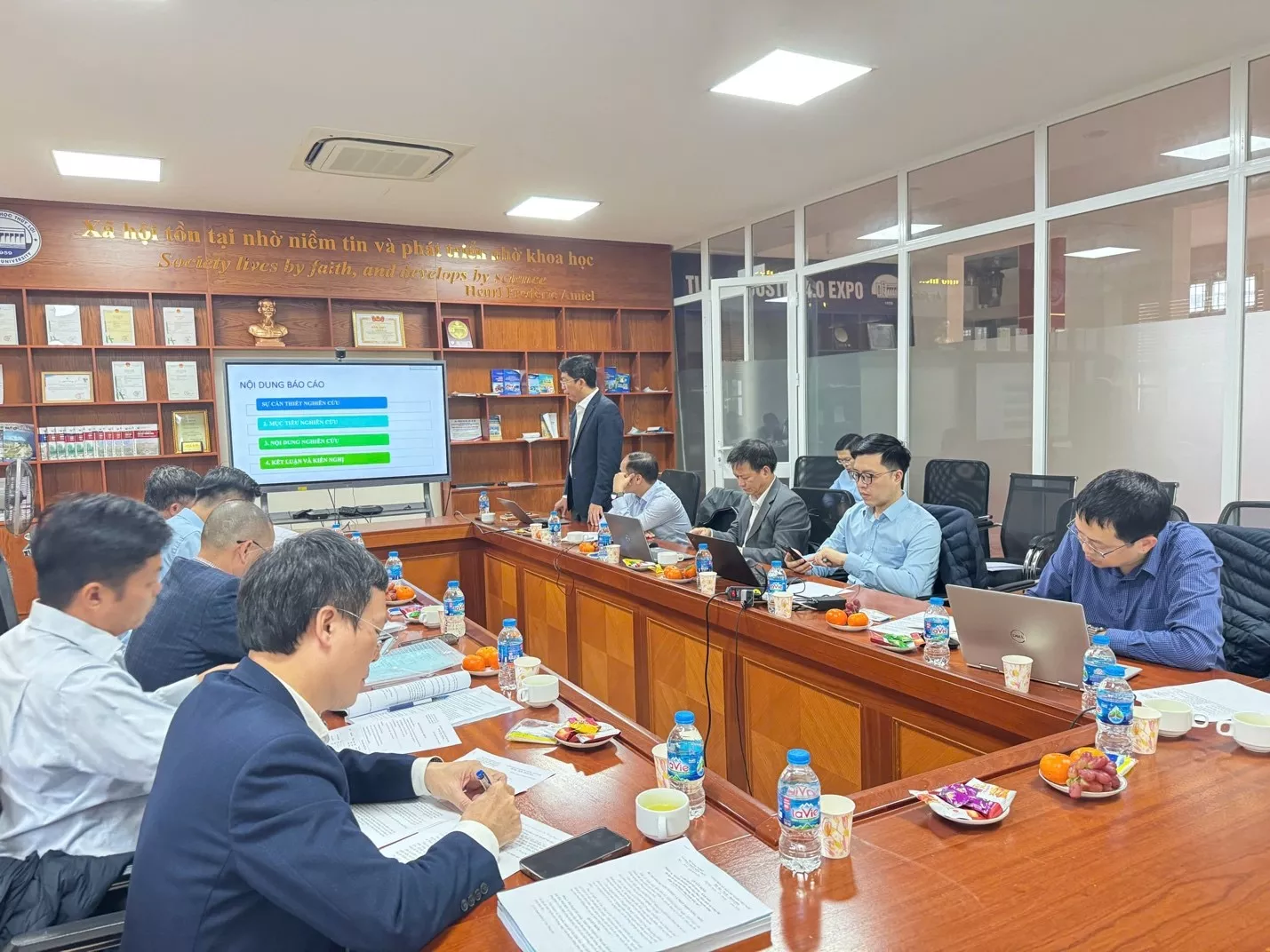 Nghiệm thu cấp cơ sở nhiệm vụ cấp Bộ năm 2025