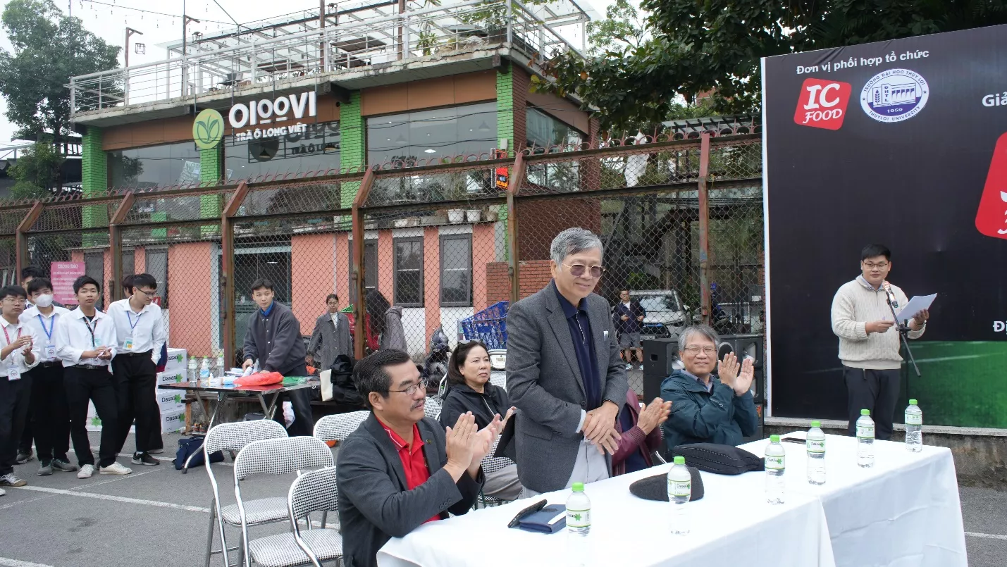 Khai mạc Giải bóng đá ICFOOD Cup Việt Nam lần thứ 6 – 2025: Dấu ấn chủ nhà Đại học Thủy lợi