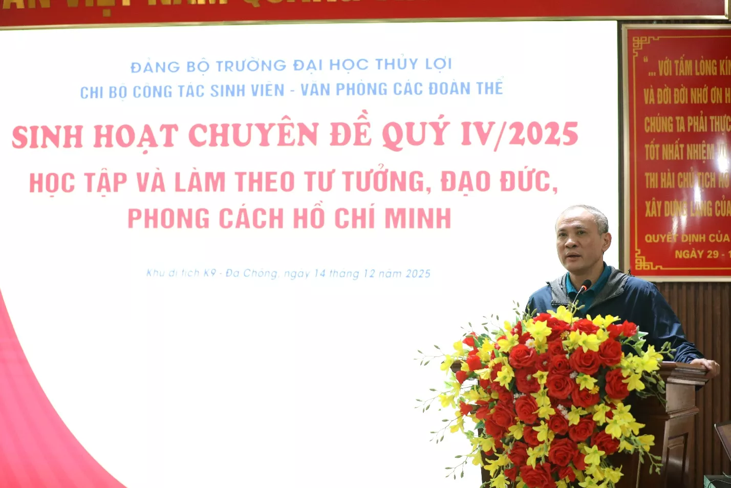 Trường Đại học Thủy lợi: Sâu sắc bài học “Về nguồn” và khát vọng cống hiến của thế hệ trẻ tại Khu di tích K9 – Đá Chông