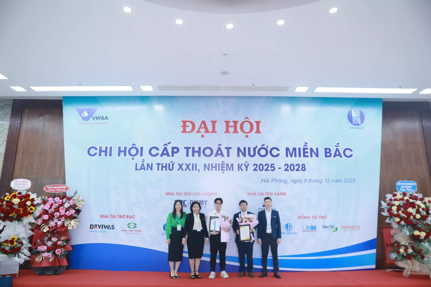 Trường Đại học Thủy lợi đạt giải Nhì toàn quốc Giải thưởng Đồ án tốt nghiệp xuất sắc sinh viên ngành Nước 2025