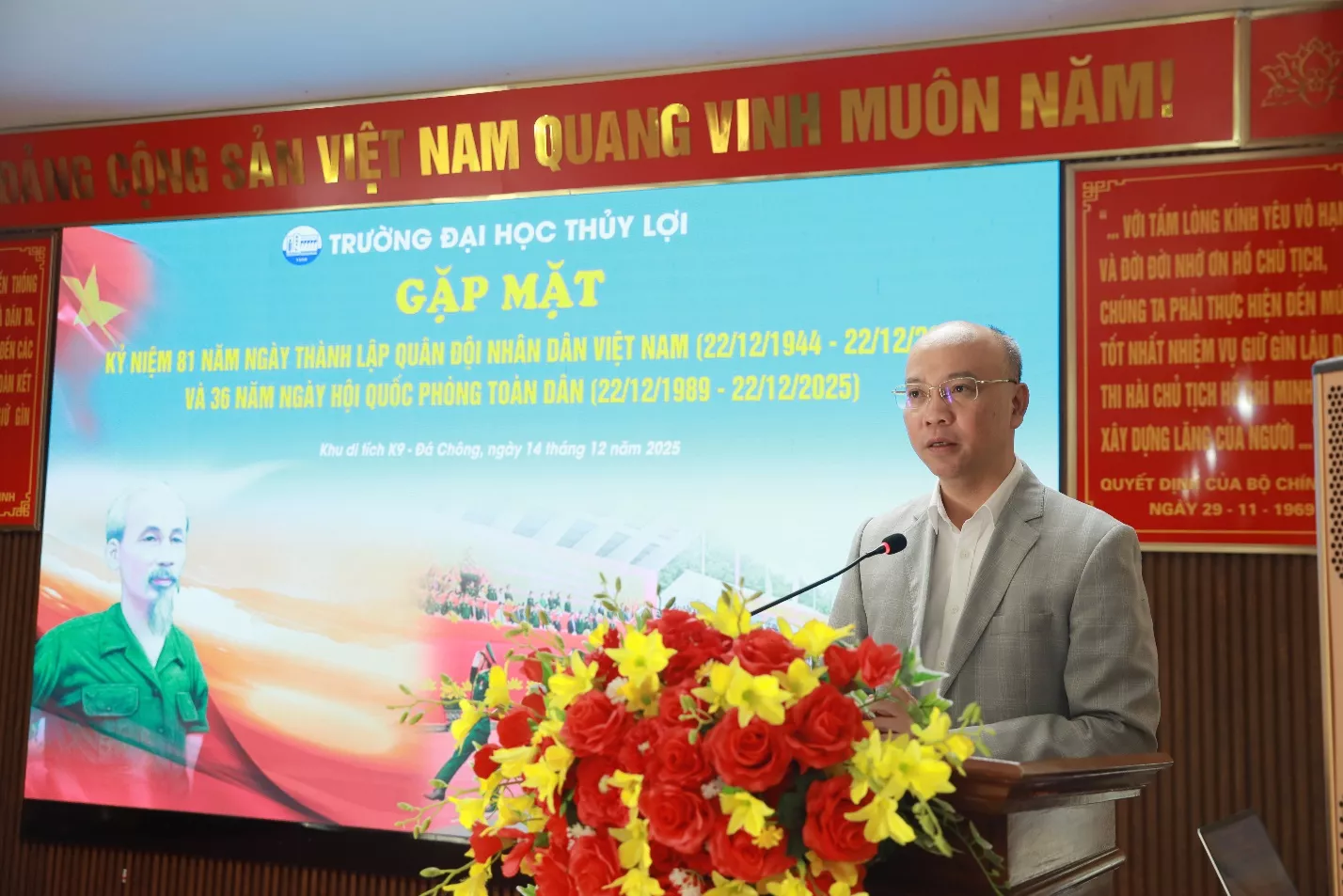 Trường Đại học Thủy lợi: Sâu sắc bài học “Về nguồn” và khát vọng cống hiến của thế hệ trẻ tại Khu di tích K9 – Đá Chông