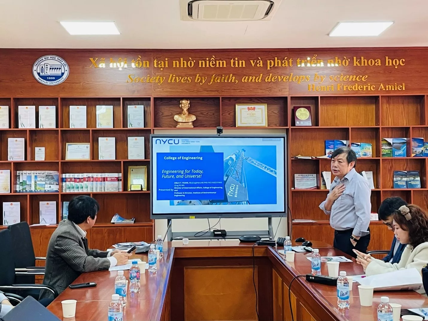 Thúc đẩy hợp tác sâu rộng với Đại học Quốc gia Dương Minh Giao Thông – Đài Loan