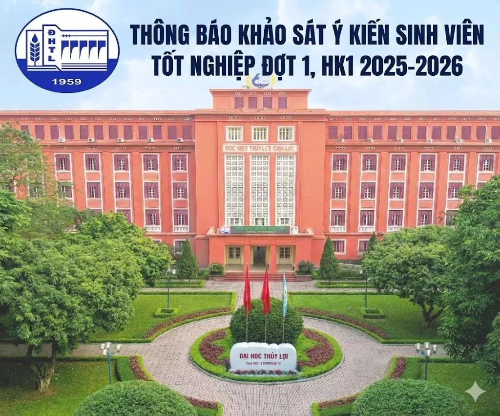 Thông báo khảo sát ý kiến sinh viên tốt nghiệp Đợt 1 – Học kỳ 1 năm học 2025-2026