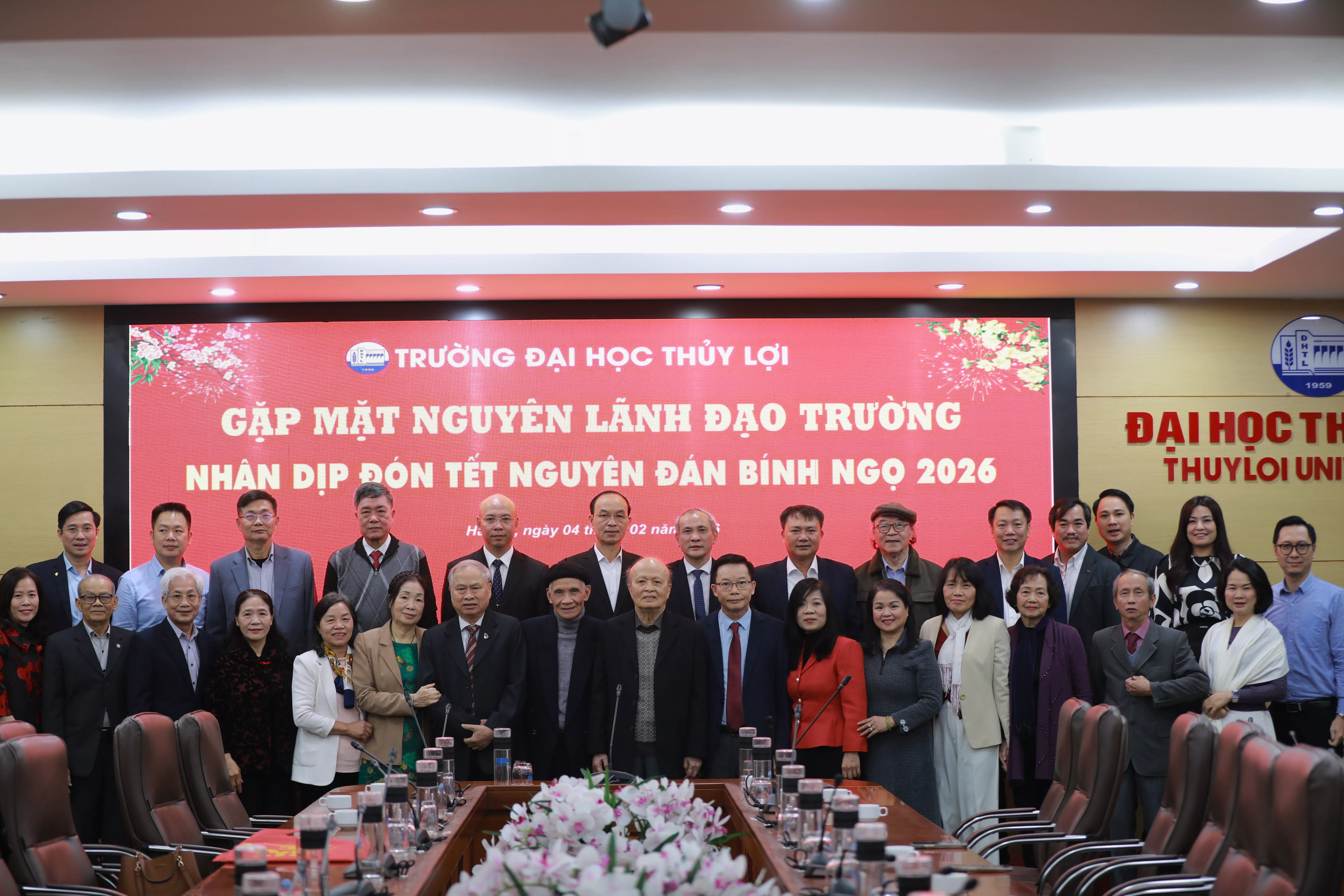 Trường Đại học Thủy lợi gặp mặt tri ân các đồng chí nguyên lãnh đạo trường nhân dịp Xuân Bính Ngọ 2026