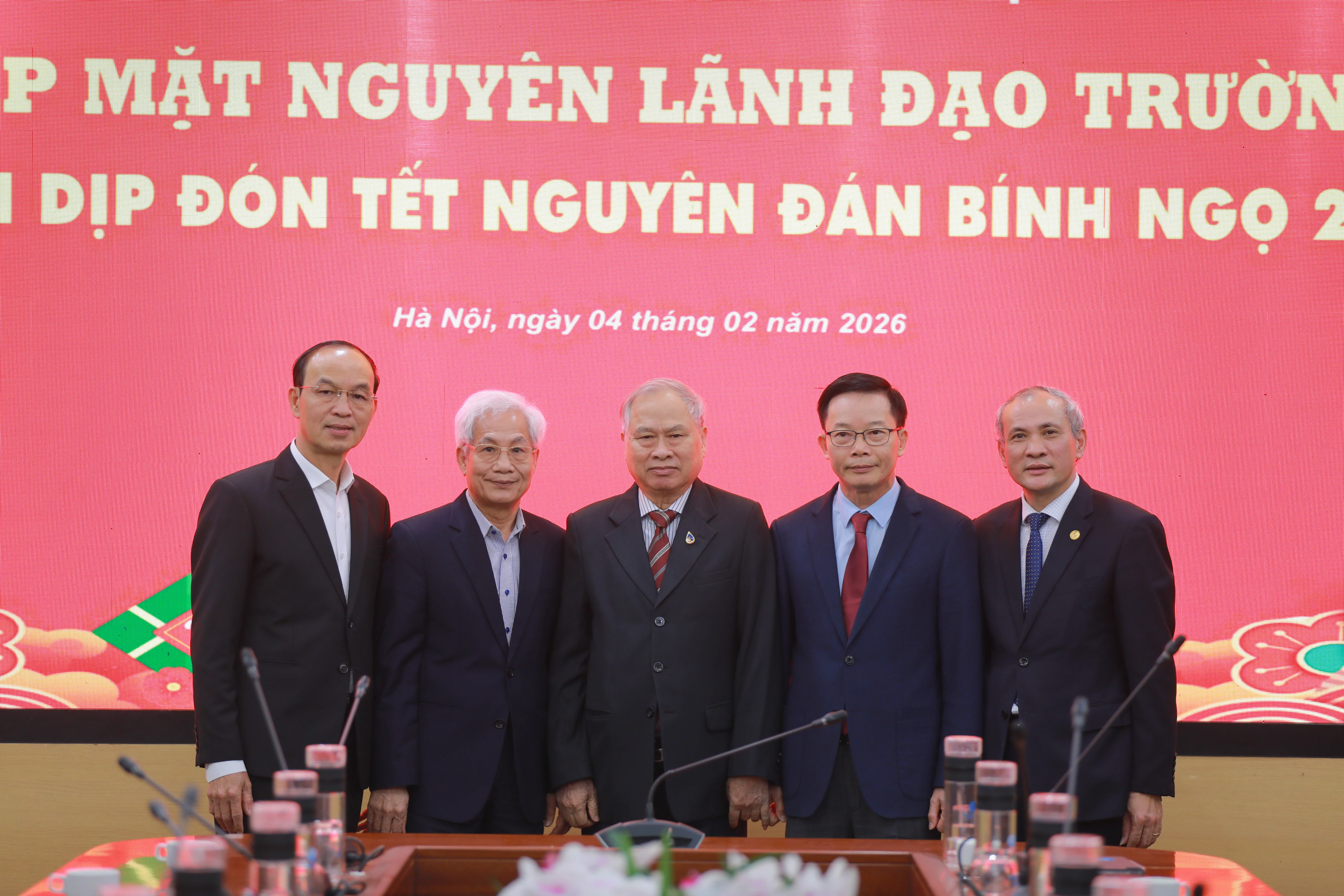 Trường Đại học Thủy lợi gặp mặt tri ân các đồng chí nguyên lãnh đạo trường nhân dịp Xuân Bính Ngọ 2026