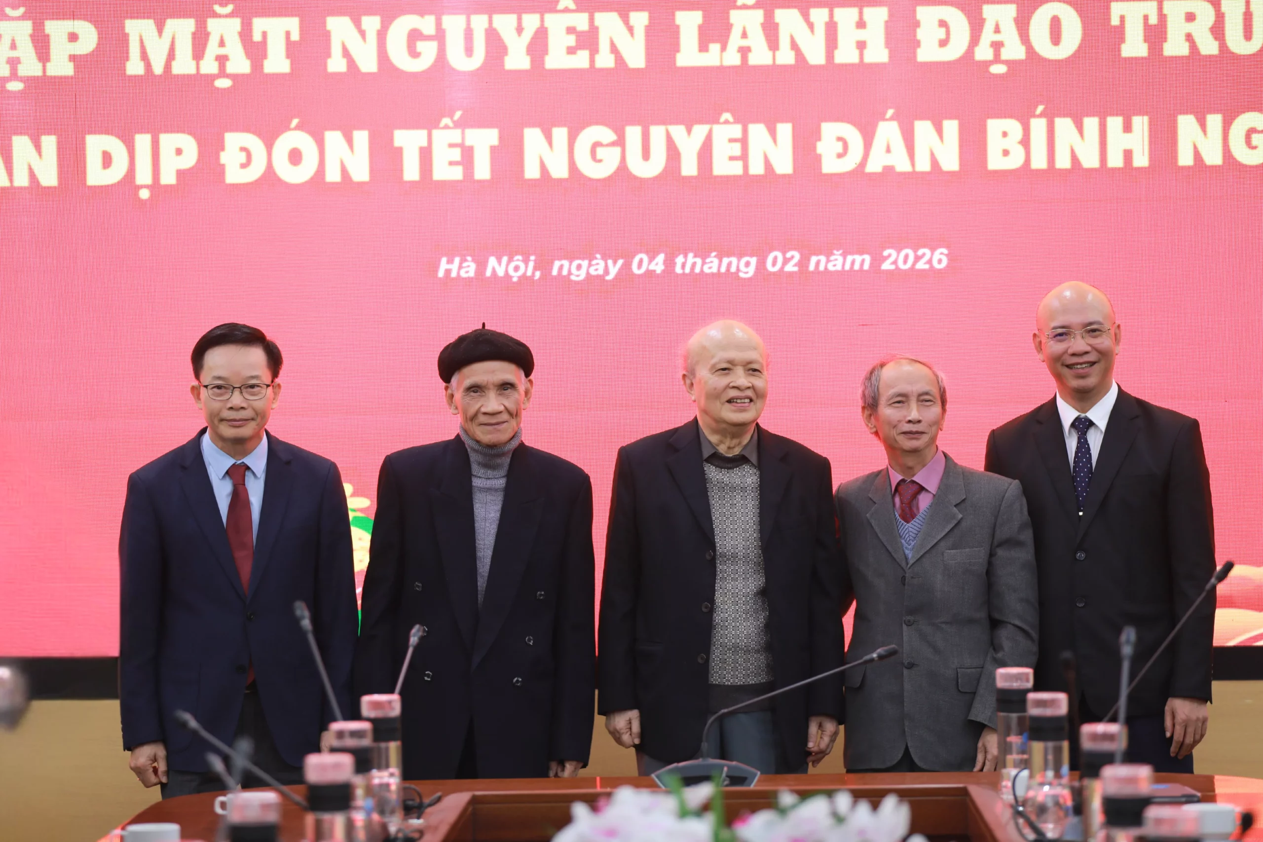 Trường Đại học Thủy lợi gặp mặt tri ân các đồng chí nguyên lãnh đạo trường nhân dịp Xuân Bính Ngọ 2026