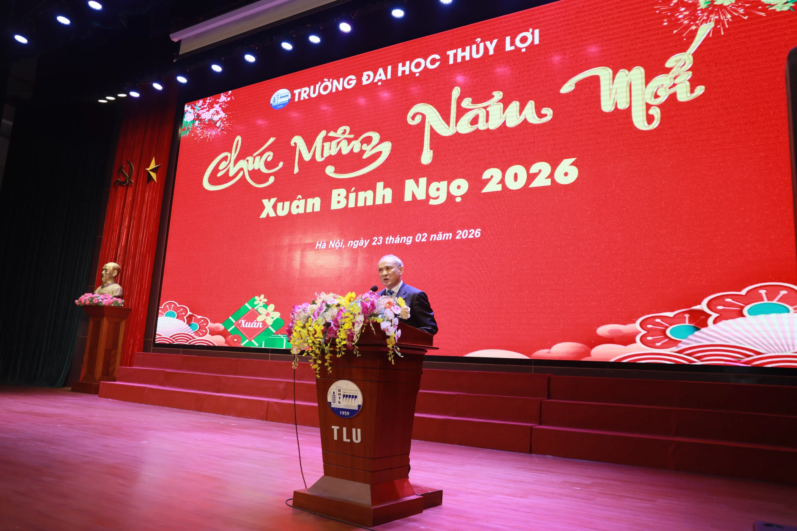 Trường Đại học Thủy lợi ra quân đầu xuân Bính Ngọ: Quyết tâm bứt phá, thực hiện thắng lợi 4 trụ cột chiến lược