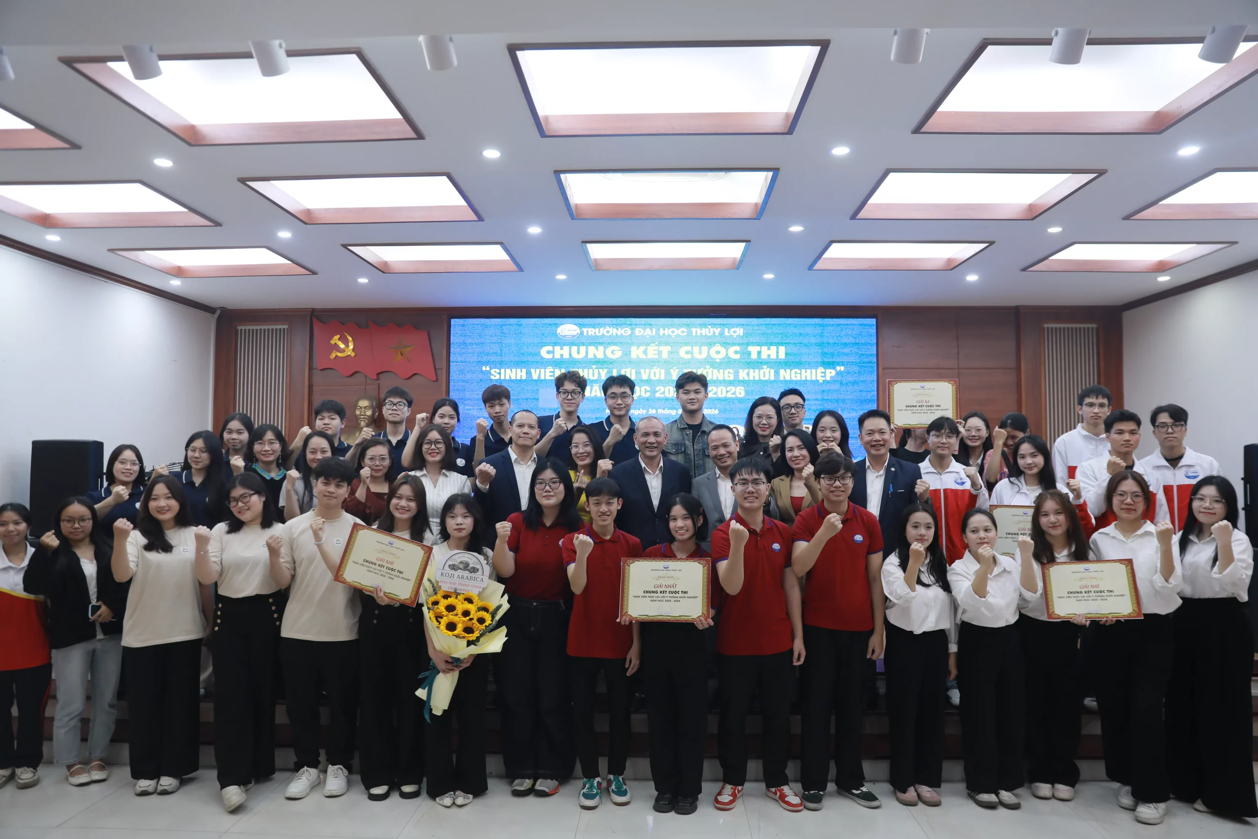 Khơi dậy khát vọng sáng tạo, tinh thần khởi nghiệp của sinh viên Thủy lợi