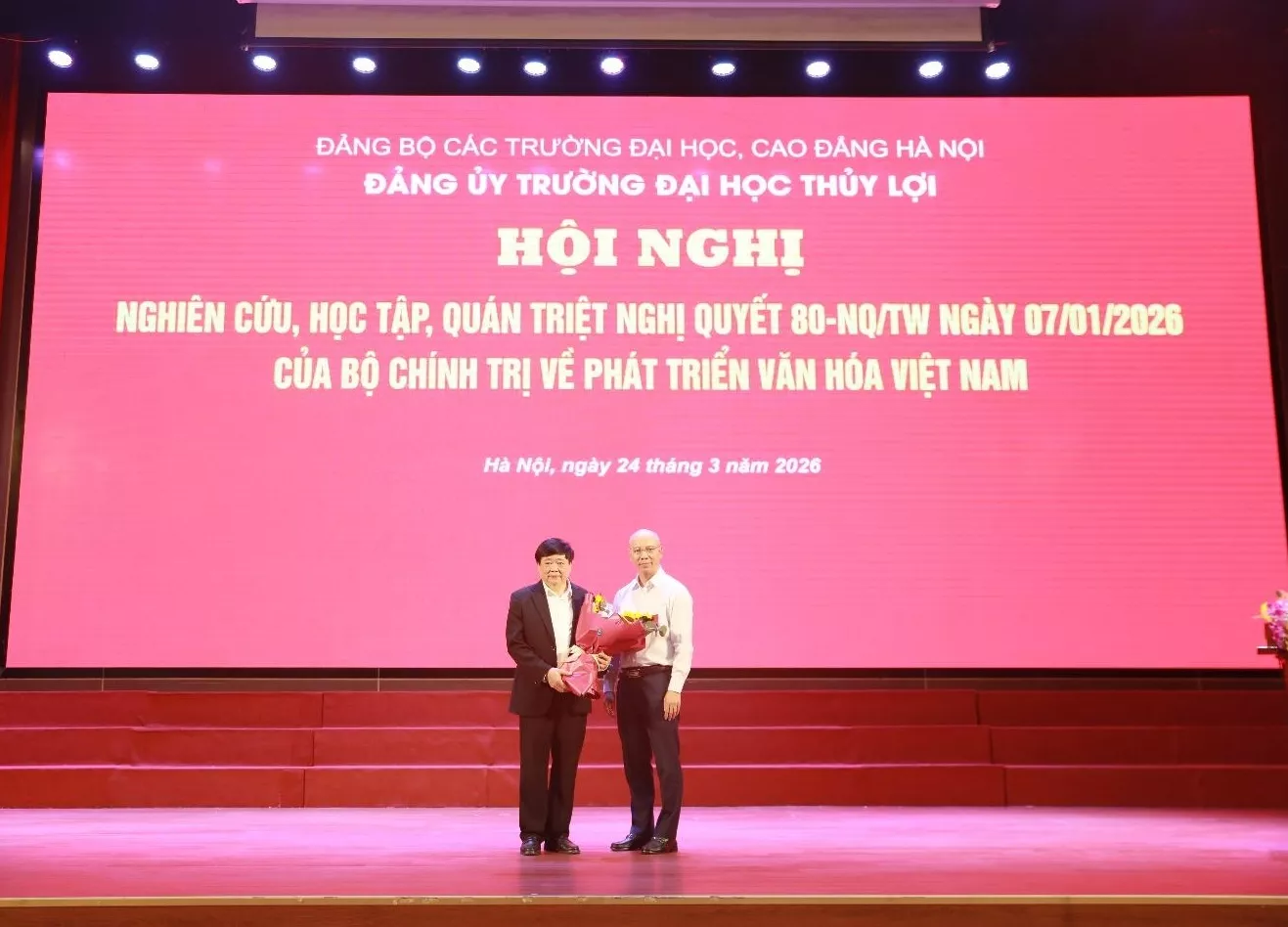 Trường Đại học Thủy lợi quán triệt Nghị quyết số 80 của Bộ Chính trị về phát triển văn hóa Việt Nam