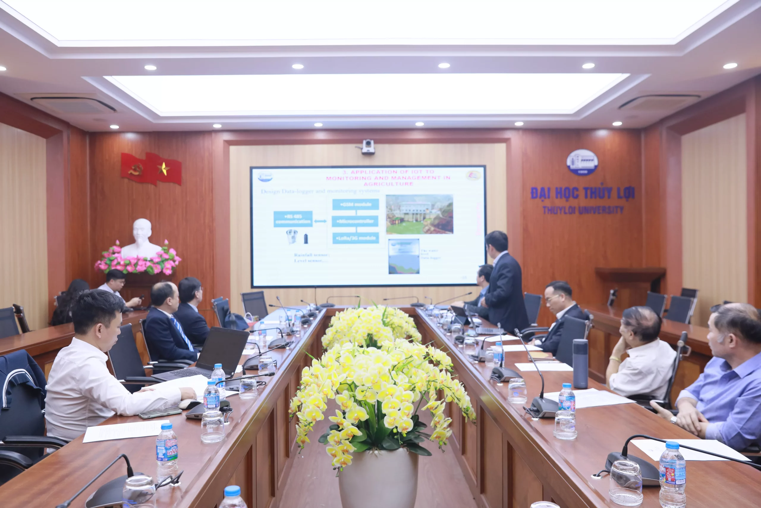 Trường Đại học Thủy Lợi tiếp đón Giáo sư từ Đại học quốc gia Chung Cheng – Đài Loan