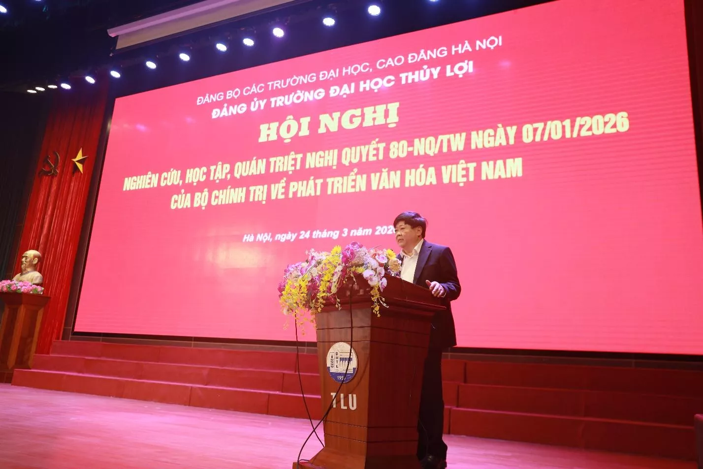 Trường Đại học Thủy lợi quán triệt Nghị quyết số 80 của Bộ Chính trị về phát triển văn hóa Việt Nam