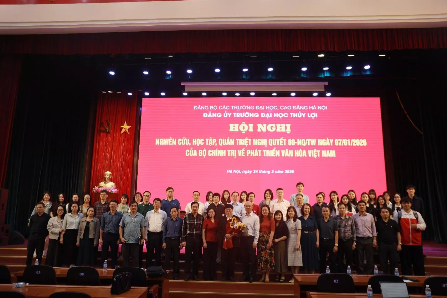 Trường Đại học Thủy lợi quán triệt Nghị quyết số 80 của Bộ Chính trị về phát triển văn hóa Việt Nam