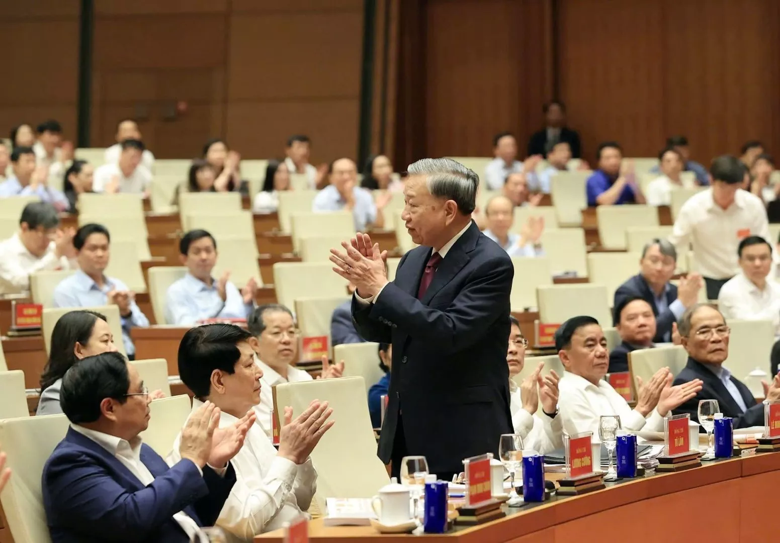 Trường Đại học Thủy lợi tiếp sóng Hội nghị toàn quốc quán triệt Nghị quyết Hội nghị Trung ương 2 khóa XIV của BCH Trung ương Đảng