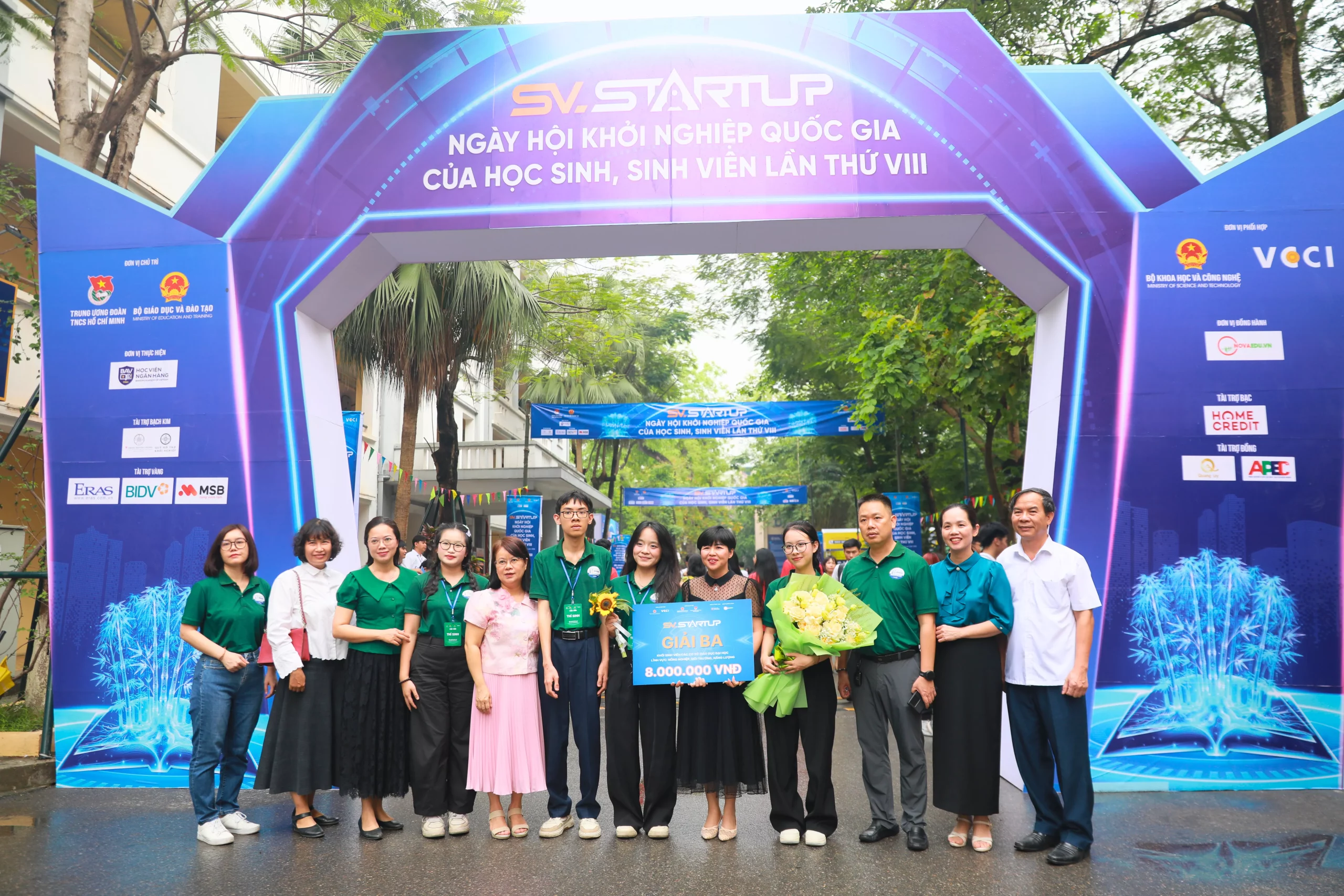 Trường Đại học Thủy lợi khẳng định dấu ấn tại SV_STARTUP 2026, nối dài chuỗi thành tích 6 năm liên tiếp