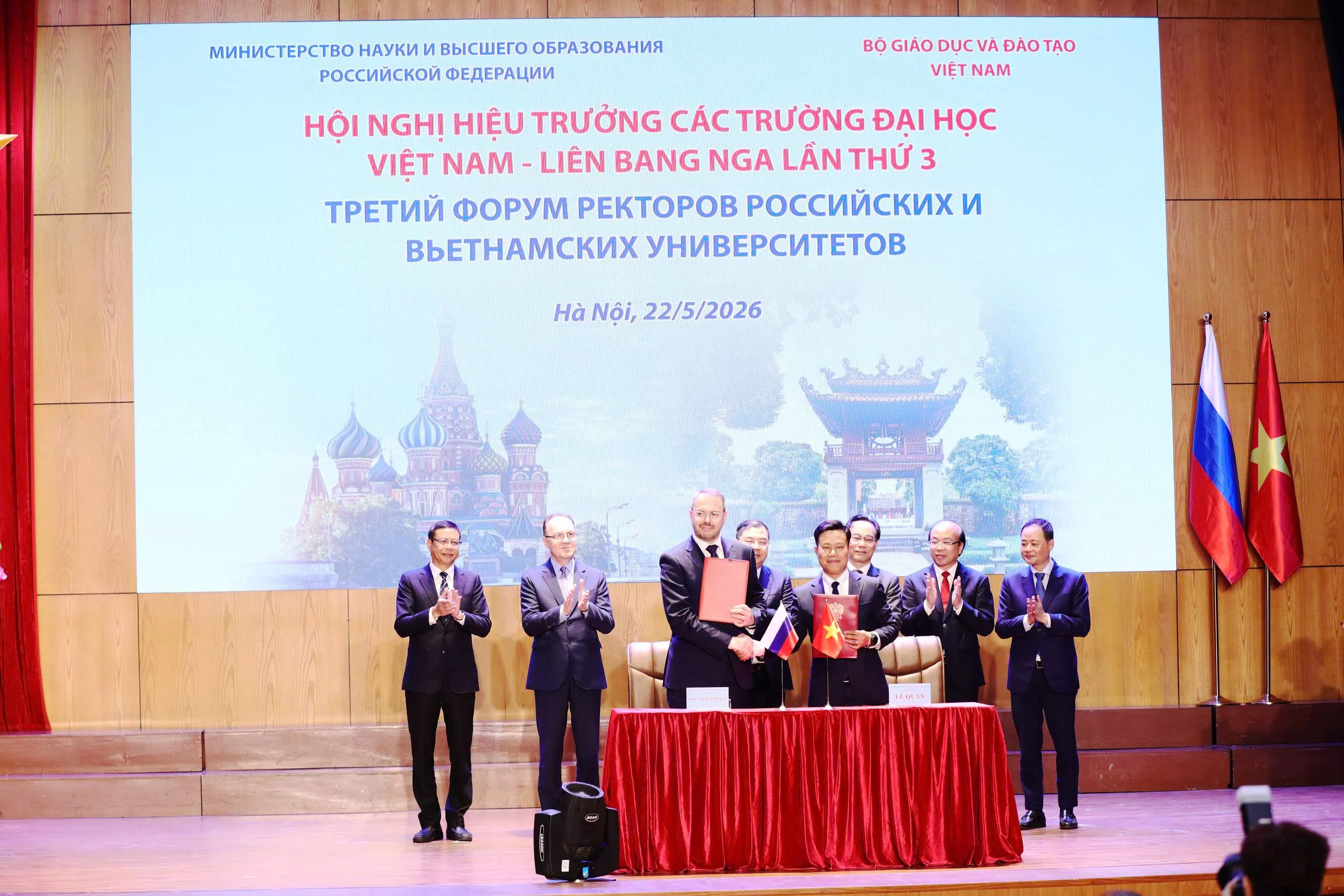 Trường Đại học Thủy lợi chủ động mở rộng hợp tác học thuật Việt – Nga