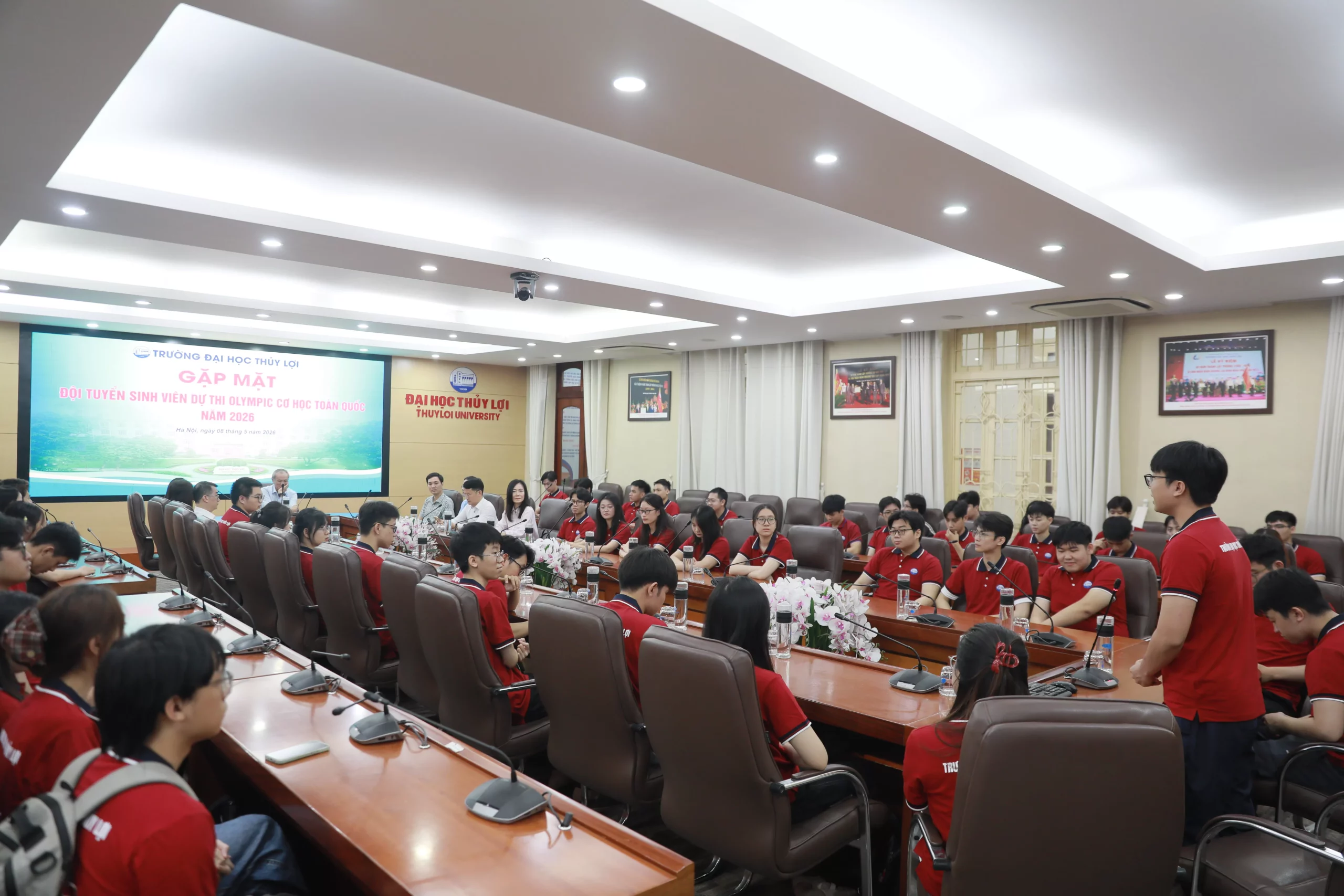 57 sinh viên Trường Đại học Thủy lợi sẵn sàng chinh phục Kỳ thi Olympic Cơ học toàn quốc năm 2026