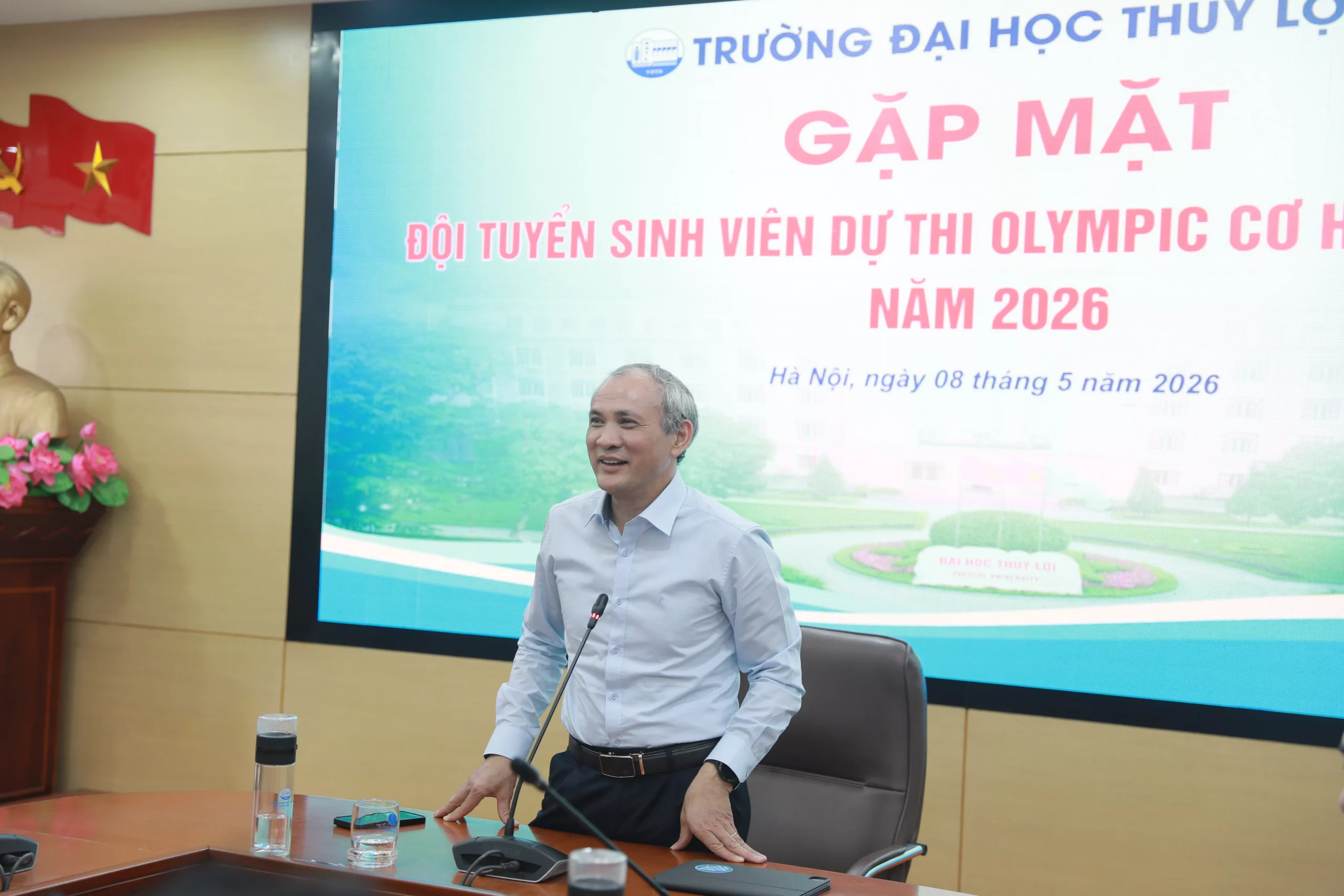 57 sinh viên Trường Đại học Thủy lợi sẵn sàng chinh phục Kỳ thi Olympic Cơ học toàn quốc năm 2026
