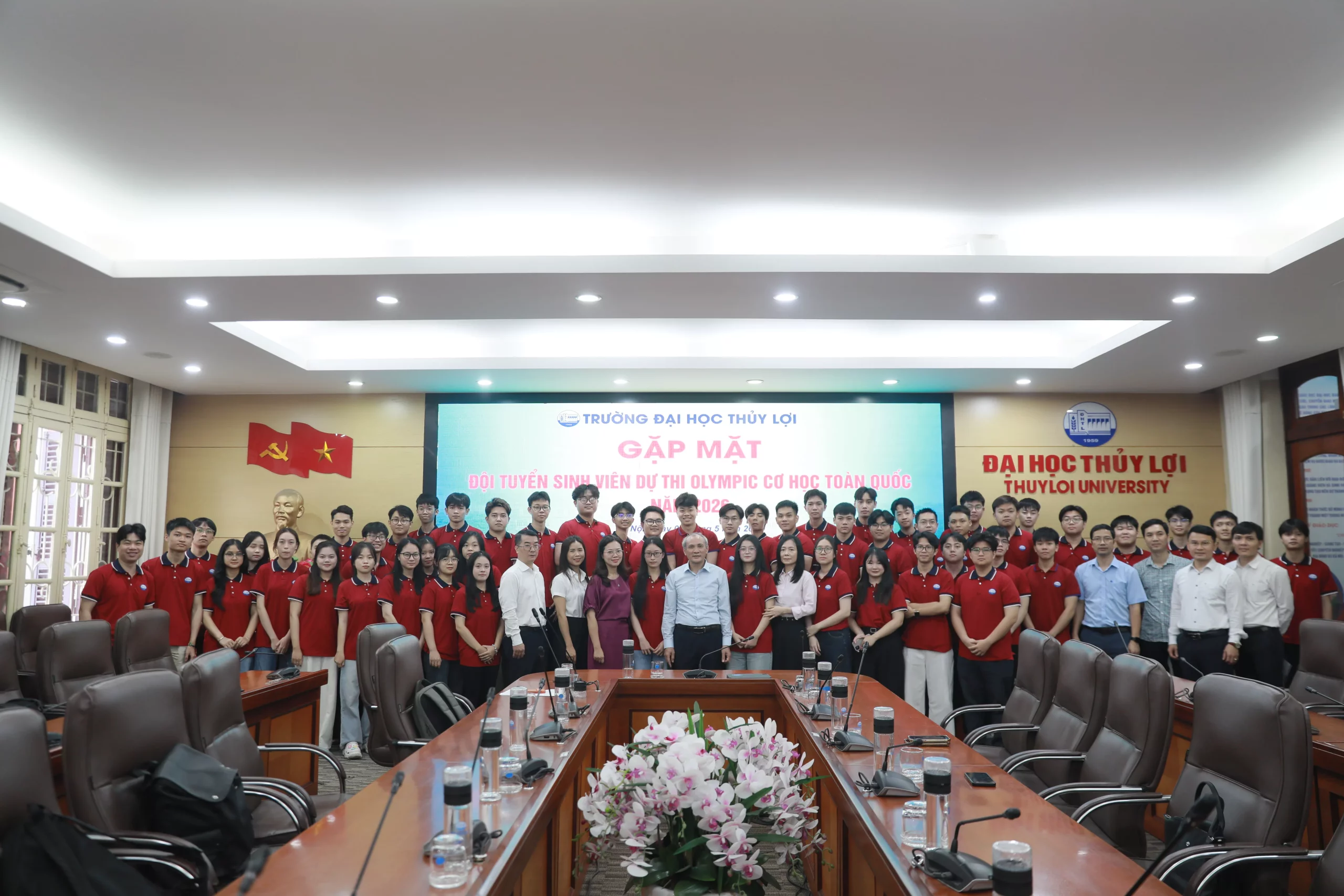 57 sinh viên Trường Đại học Thủy lợi sẵn sàng chinh phục Kỳ thi Olympic Cơ học toàn quốc năm 2026