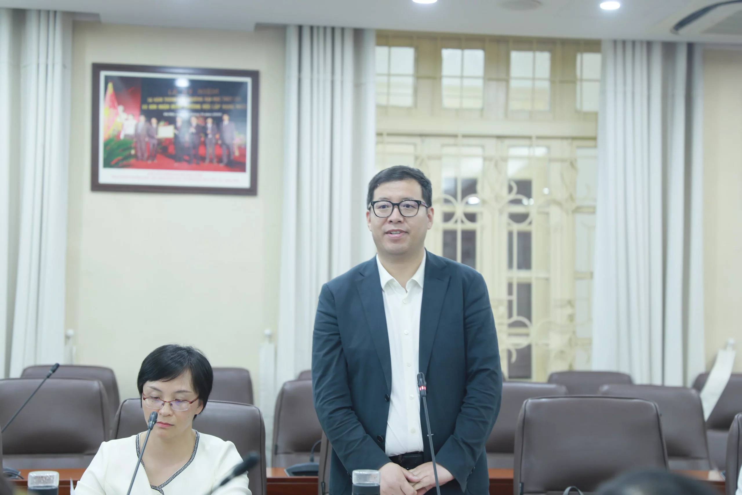 Trường Đại học Thủy lợi và Đại học Sư phạm Quảng Tây trao đổi hợp tác trong đào tạo và nghiên cứu khoa học